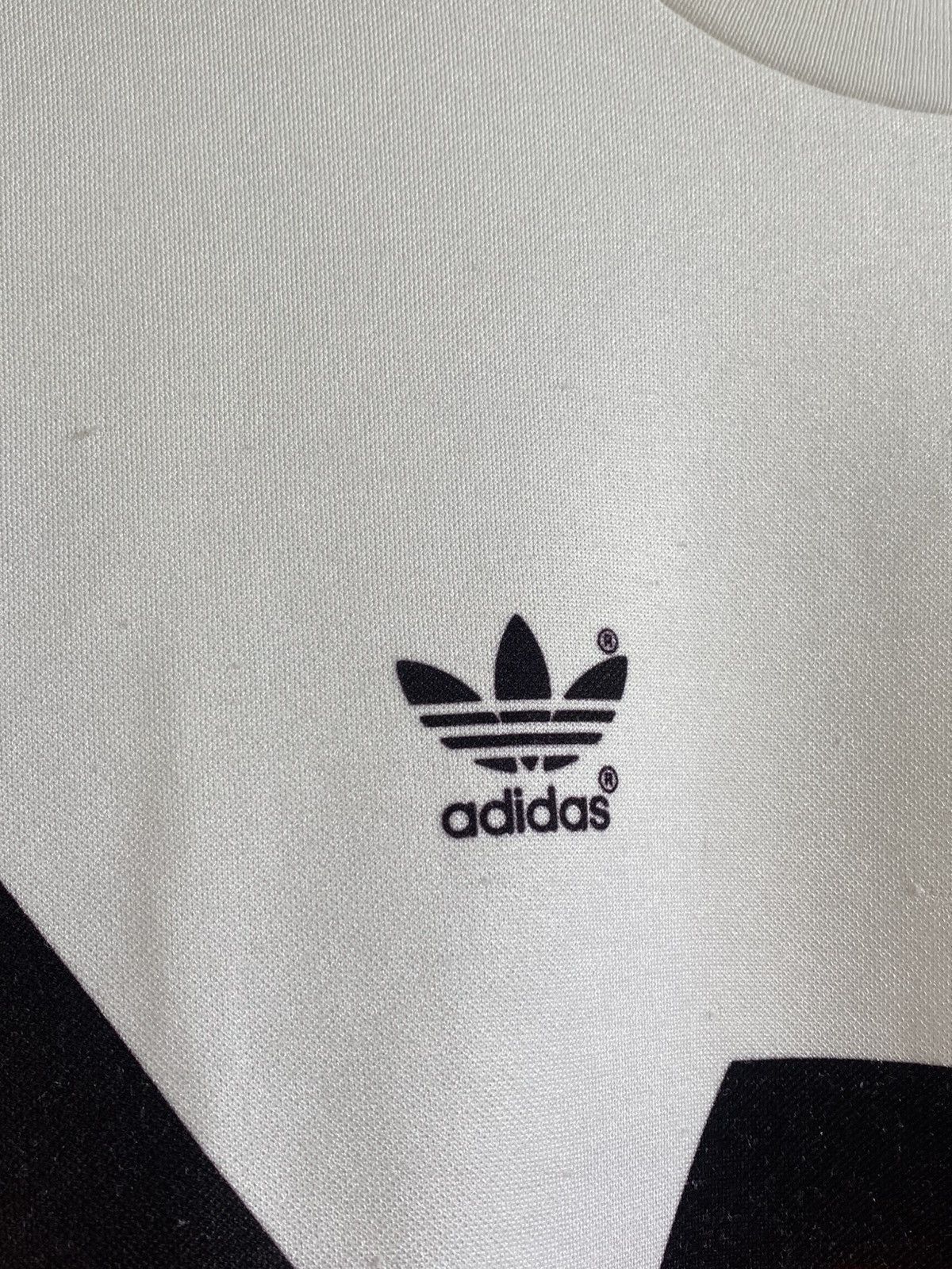 Adidas Vintage 1980s Adidas Germany Football Shirt Soccer Jersey Size US M / EU 48-50 / 2 - 14 Thumbnail