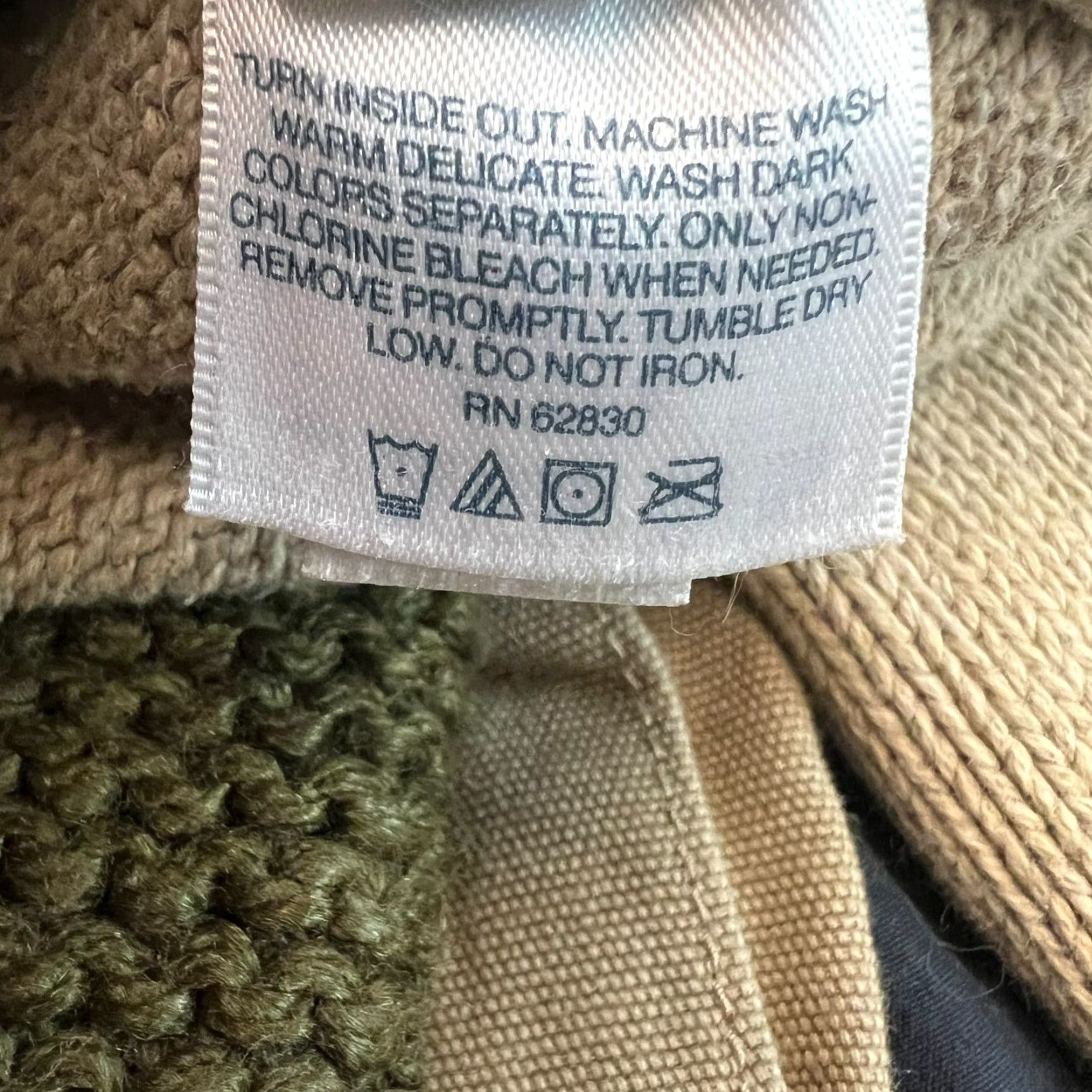 Lands' End VINTAGE Lands' End V Neck Pullover Sweater Mens XLT Beige US Made Knit Cotton Long Sleeve Size US XL / EU 56 / 4 - 6 Thumbnail