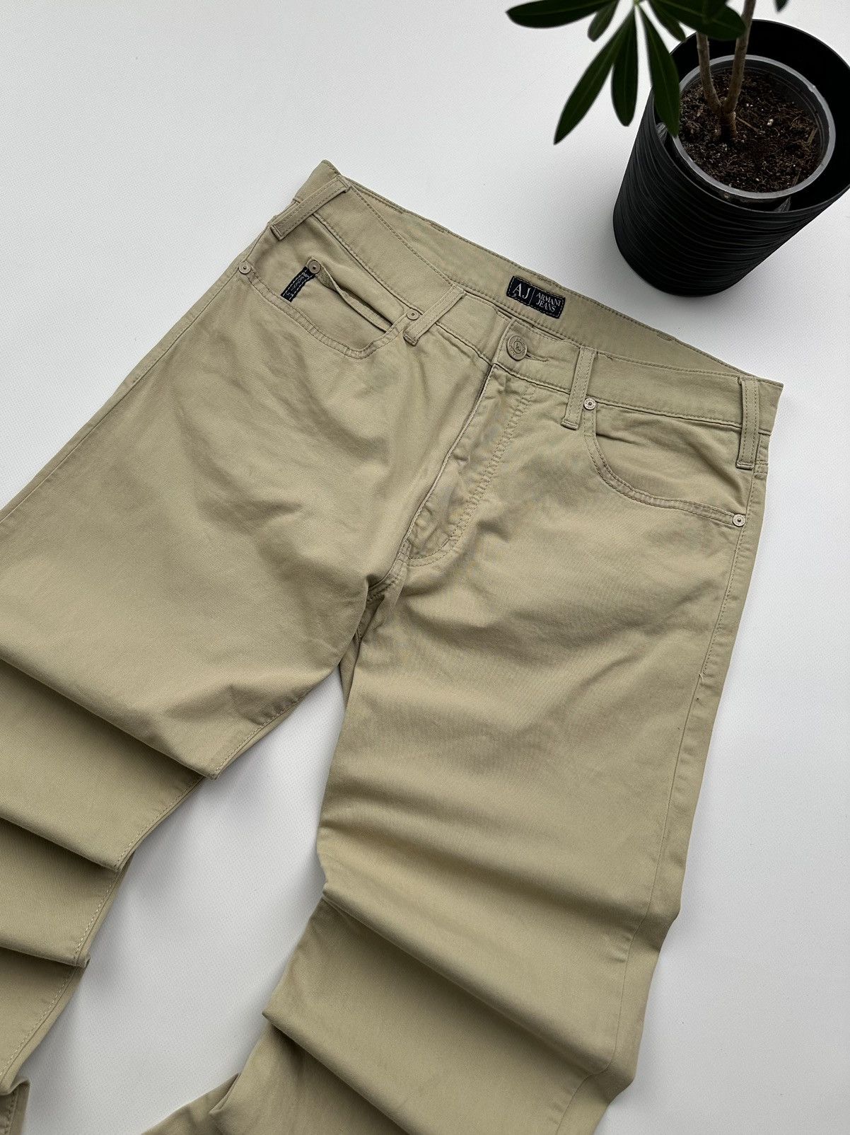 Armani Armani Jeans Vintage Pants (349) Size US 34 / EU 50 - 3 Thumbnail