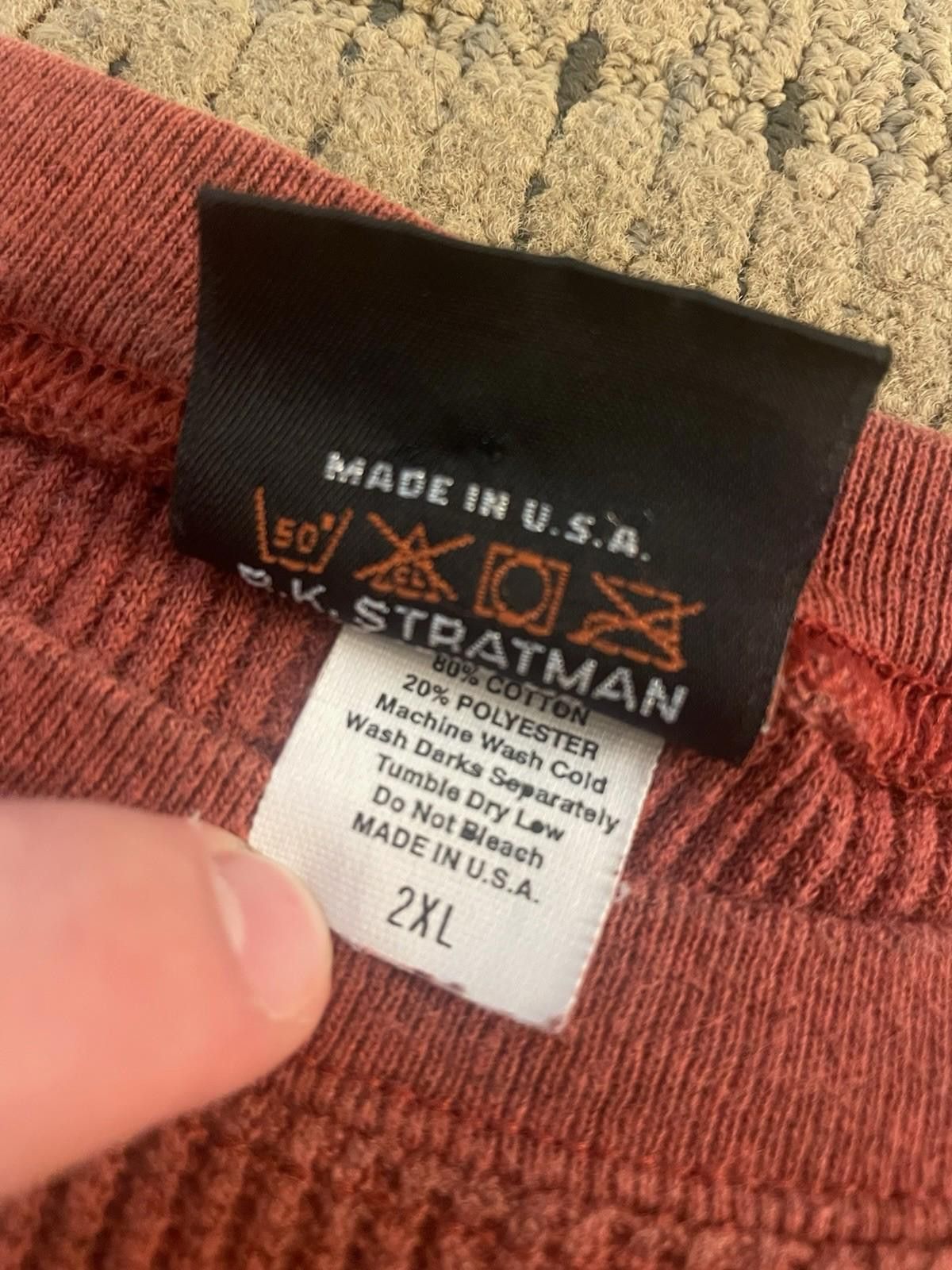 Harley Davidson Vintage Harley-Davidson Womens 2XL Waffle Knit Long Sleebe Size XXL / US 16-18 / IT 52-54 - 6 Thumbnail