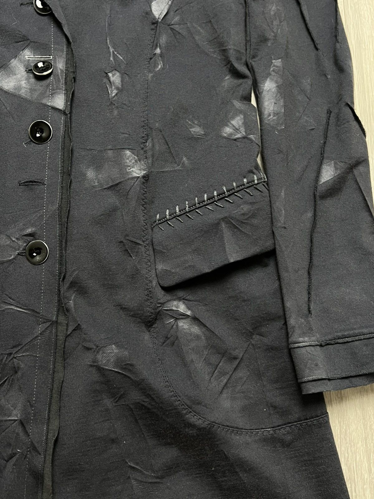 Marithe + Francois Girbaud Marithe Francois Girbaud Cravatatakiller Navy Coat Jacket Size S / US 4 / IT 40 - 6 Thumbnail