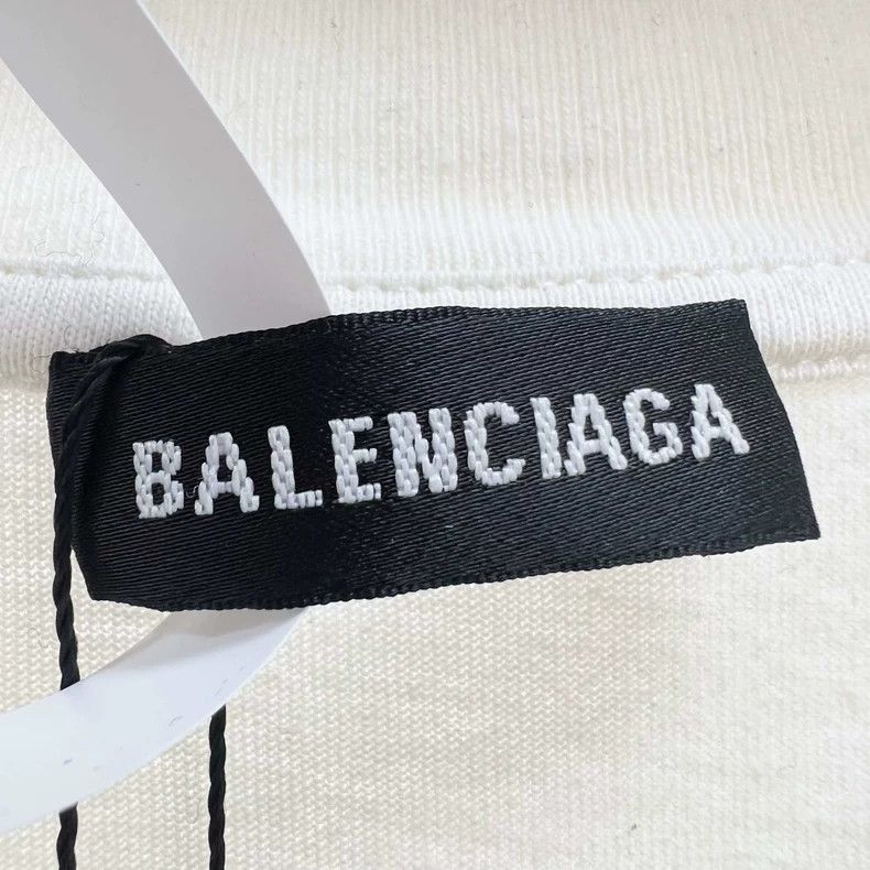 Balenciaga Balenciaga Embroidered hem monogram short sleeve Size US XS / EU 42 / 0 - 6 Thumbnail