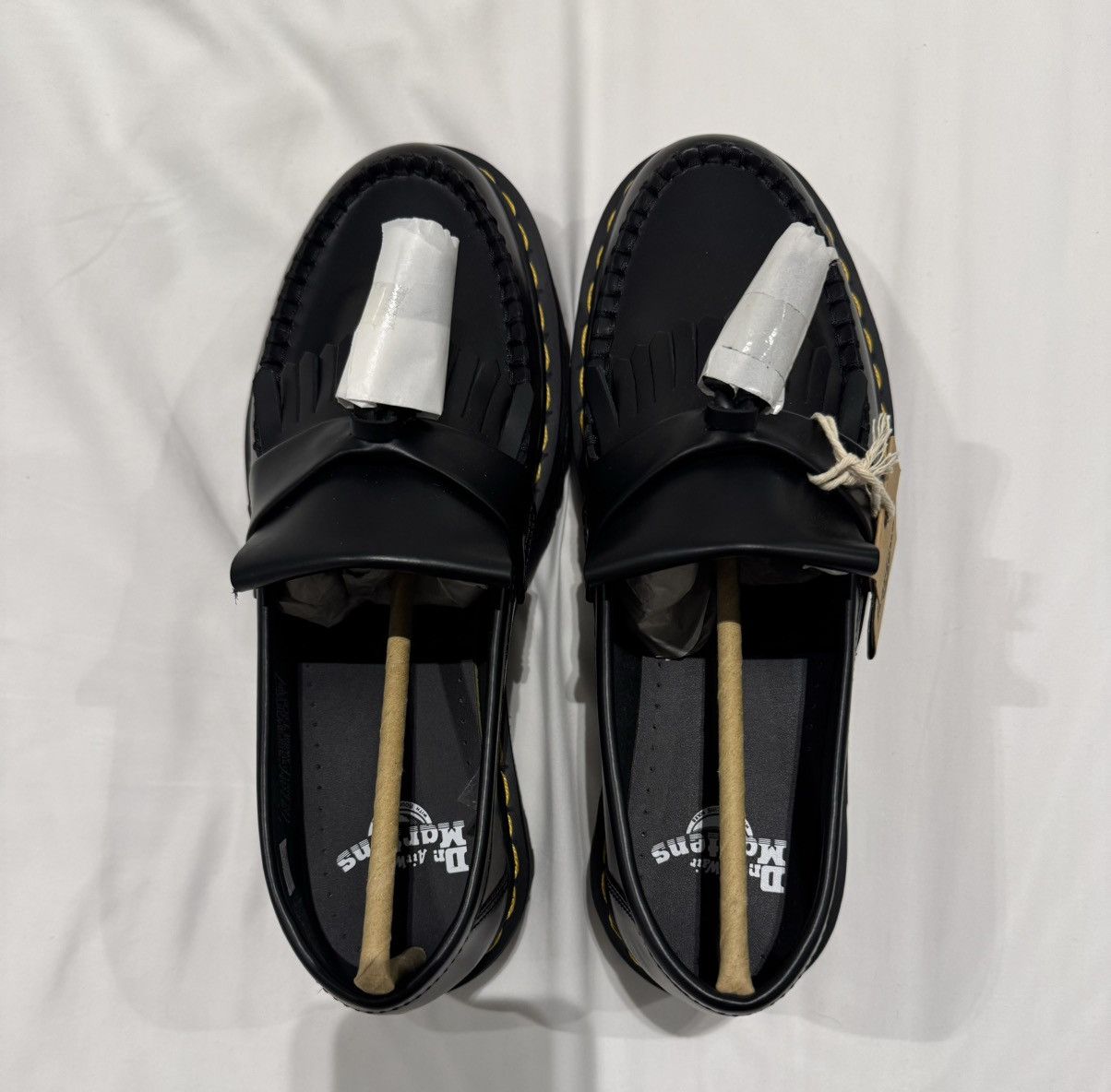Dr. Martens Adrian quad loafers in black smooth leather Size US 9 / EU 42 - 2 Thumbnail