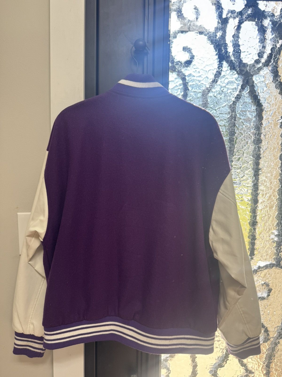 Other Aelfric Eden Purple letterman w/Bone sleeves Size US M / EU 48-50 / 2 - 3 Thumbnail