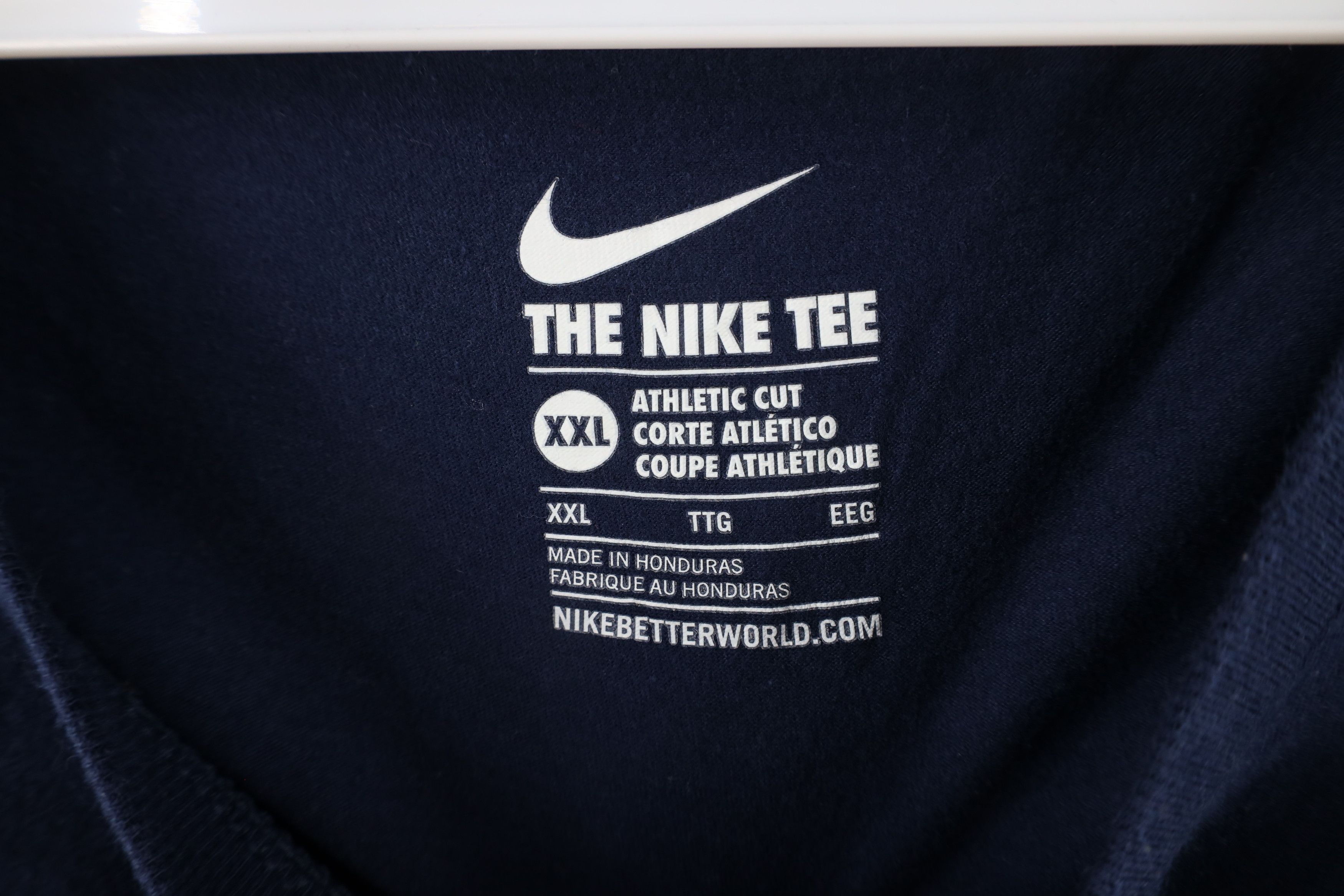 Nike × Vintage Nike Swoosh University of Michigan Long Sleeve T-Shirt Size US XXL / EU 58 / 5 - 5 Thumbnail