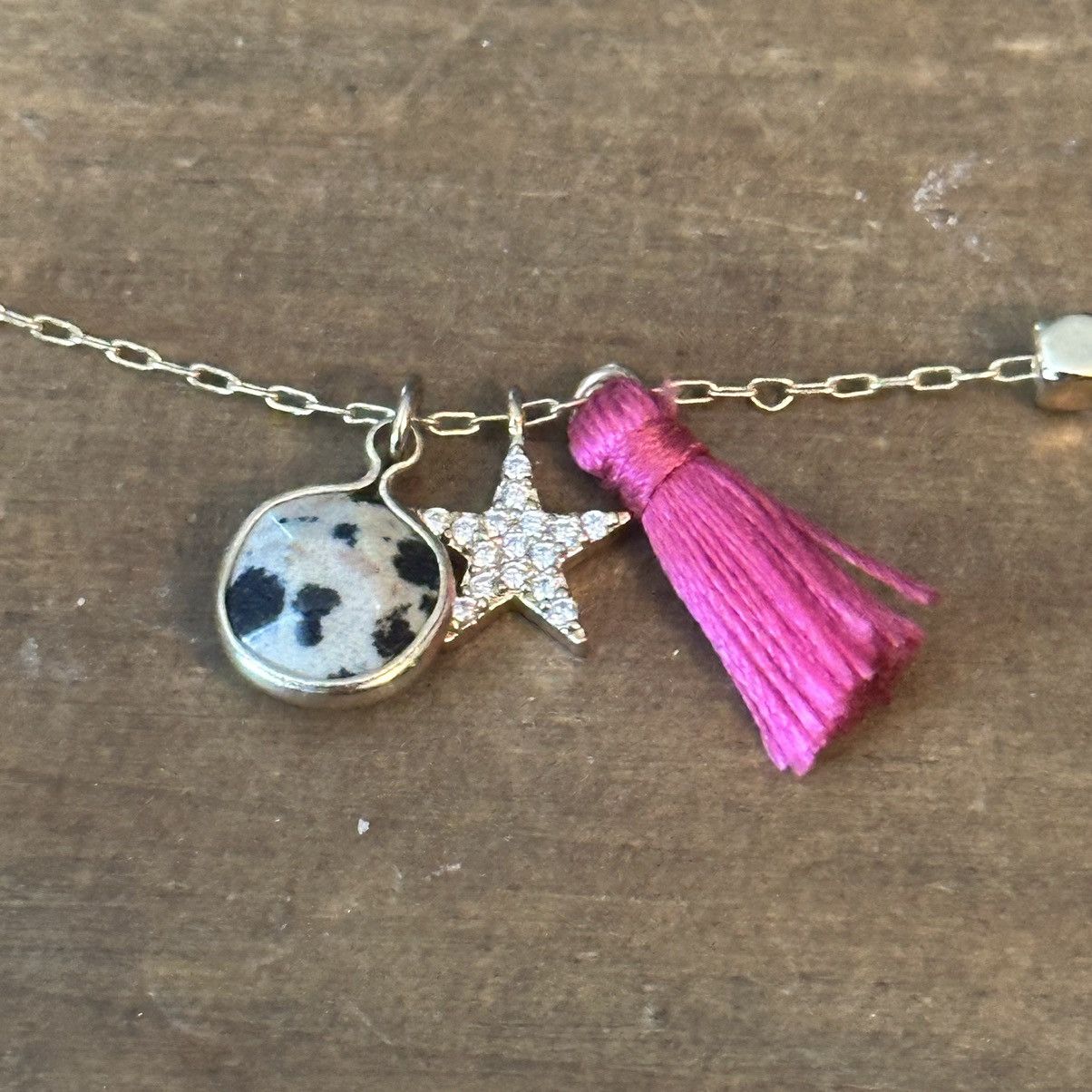 Other Alex Carol tassel charm station bead necklace Size ONE SIZE - 3 Thumbnail