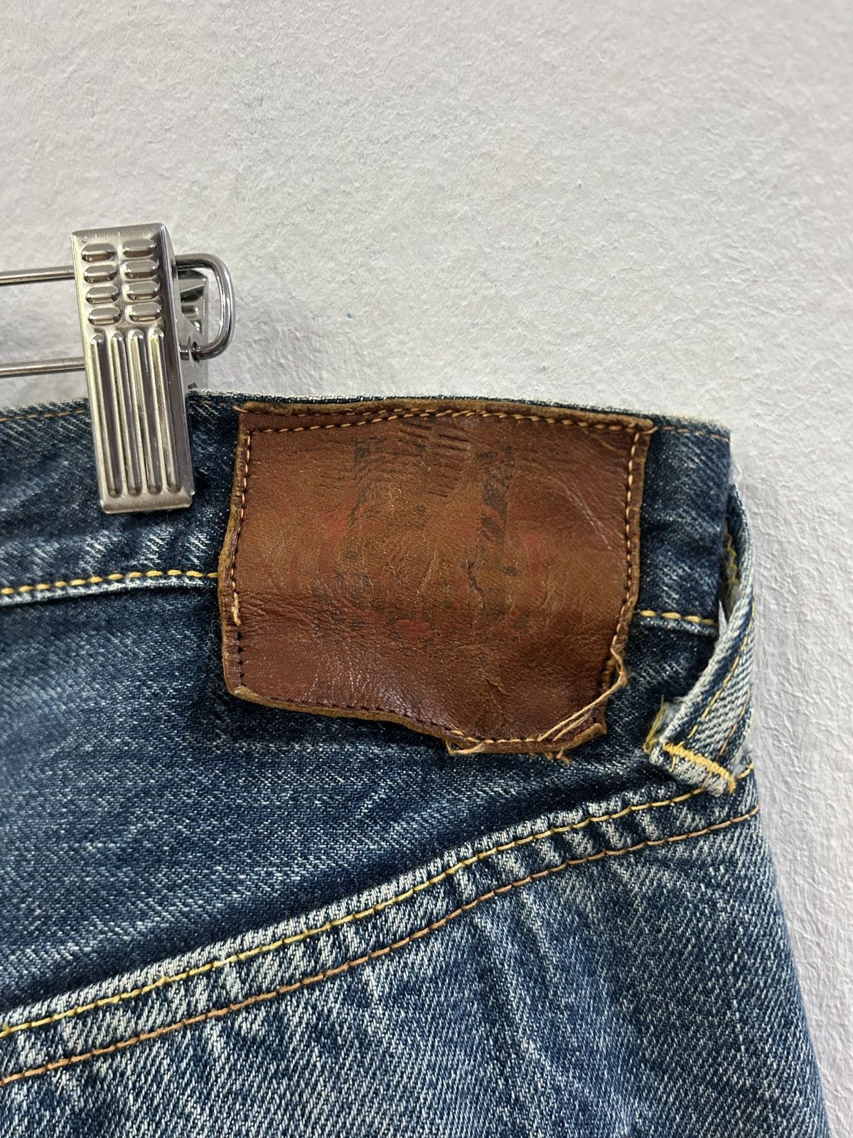 Evisu Vintage Evisu Seagull ‘Dowluck’ Selvedge Jeans Size US 36 / EU 52 - 6 Thumbnail