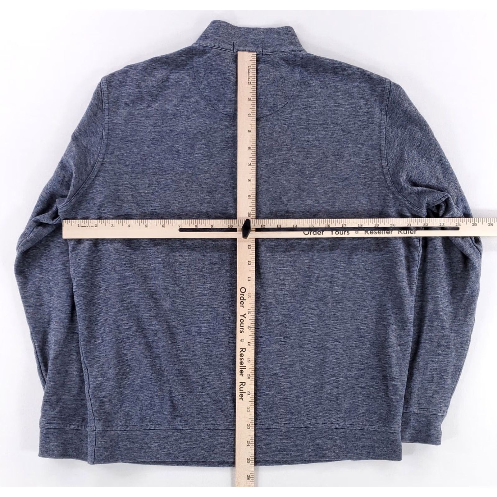 Peter Millar Peter Millar Crown Comfort 1/4 Zip Long Sleeve Pullover Mens M Gray Color 1/4 Zip Casual Shirt Size US M / EU 48-50 / 2 - 4 Thumbnail