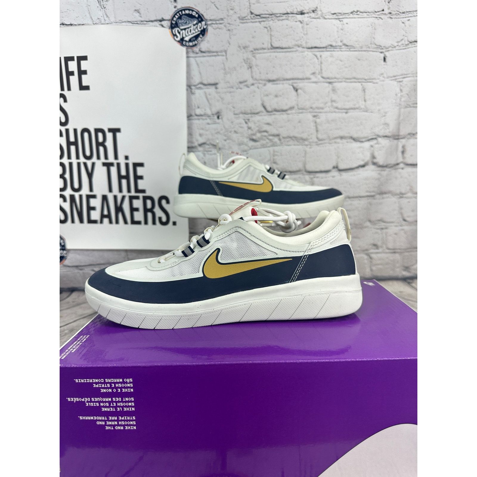 Nike Nike SB Skateboarding Nyjah Free 2 Sneakers Mens 8.5 Olympic Size US 9 / EU 42 - 1 Thumbnail