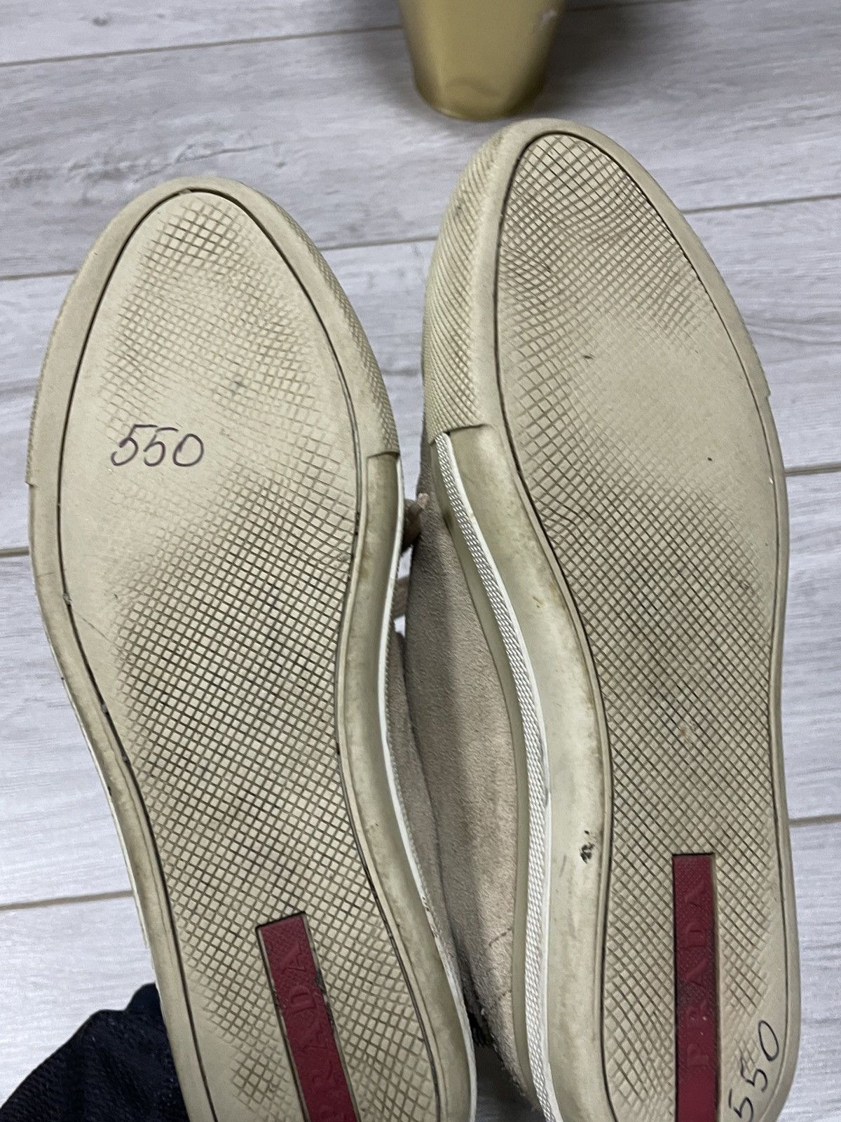 Prada Prada leather sneakers Size US 6.5 / IT 36.5 - 9 Thumbnail