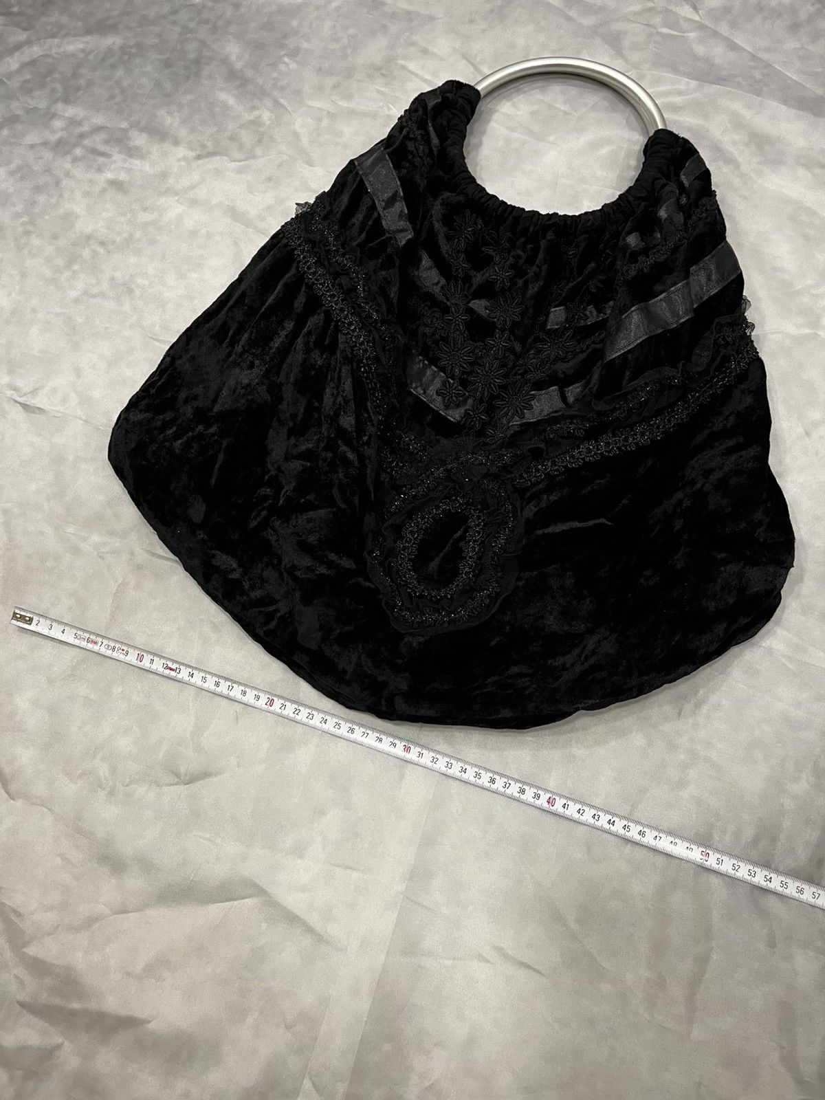 Comme des Garcons FW2005 Comme Des Garçons "Ghost Bride" Velvet Bag Size ONE SIZE - 11 Thumbnail