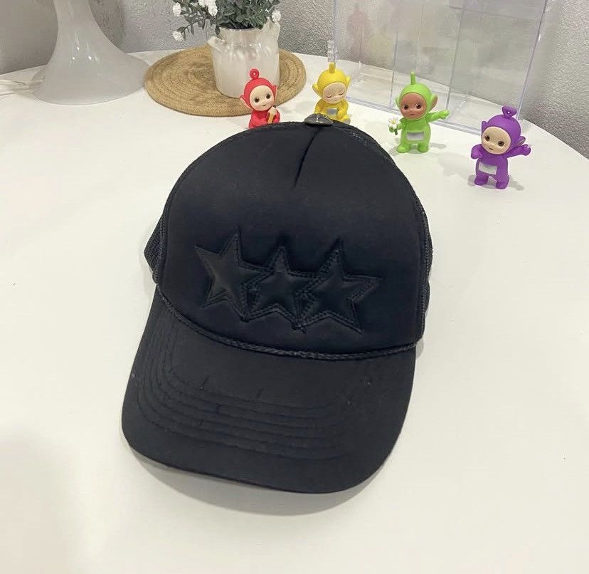 Chrome Hearts × Vintage Chrome hearts triple star trucker hat vintage Size ONE SIZE - 1 Thumbnail