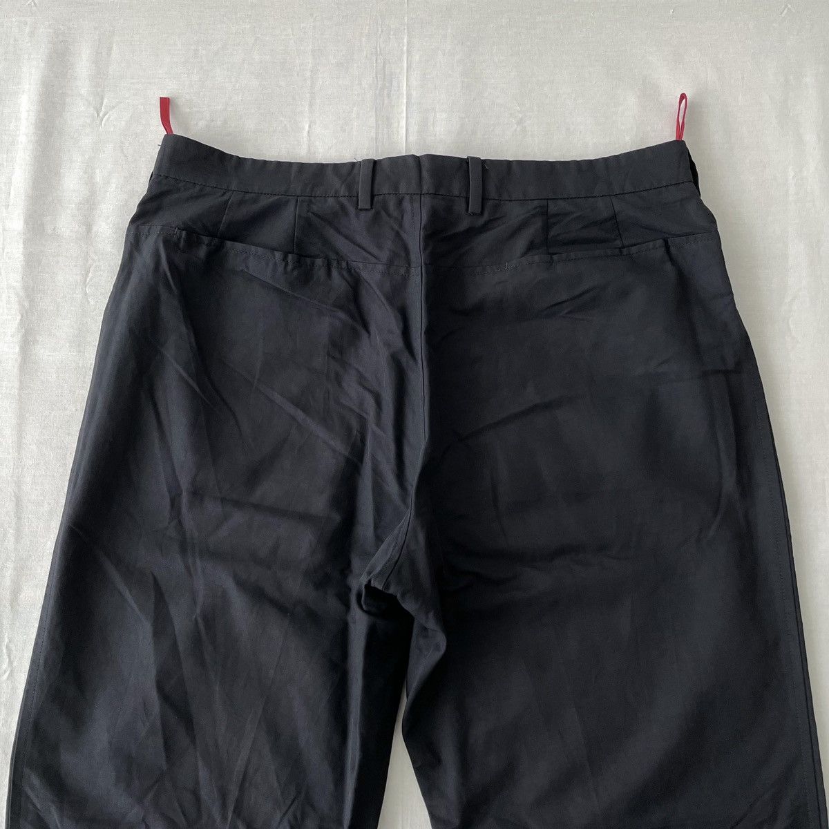 Prada Prada Black Trousers Fine Twill Wool Made in Italy Size US 34 / EU 50 - 13 Thumbnail