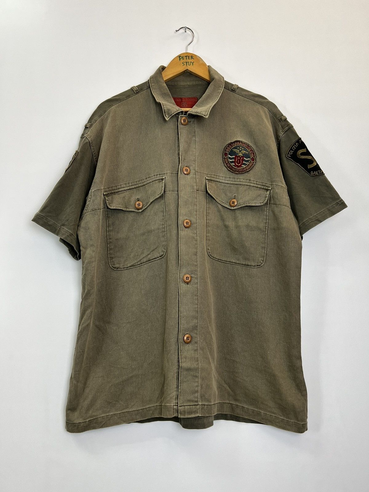 image of Avirex Officers Uniform in Green, Men's (Size Large)