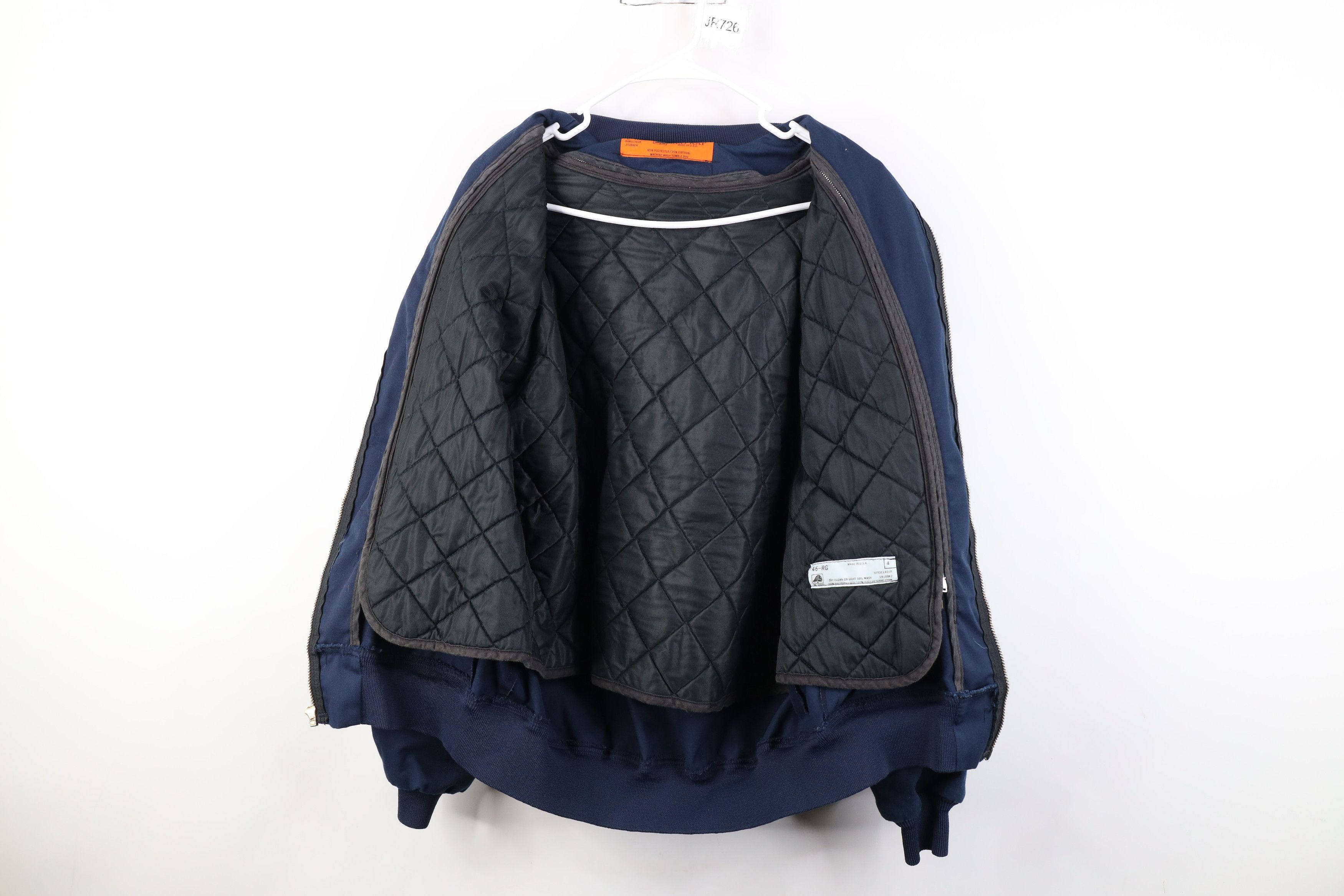 Vintage Vintage 70s 80s Streetwear Bomber Jacket Workwear USA Size US L / EU 52-54 / 3 - 10 Thumbnail
