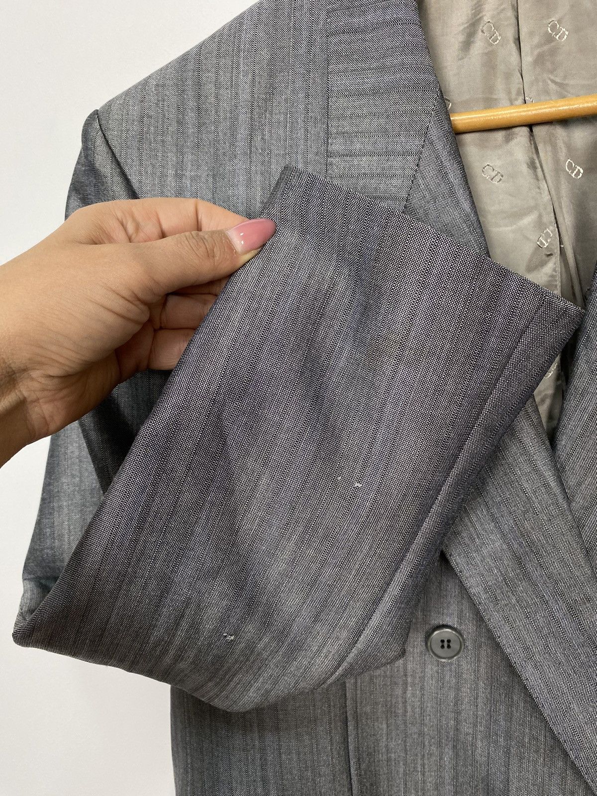Christian Dior Monsieur Vintage Christian Dior Monsieur Wool Silk Jacket Size L-XL Size US XL / EU 56 / 4 - 17 Thumbnail