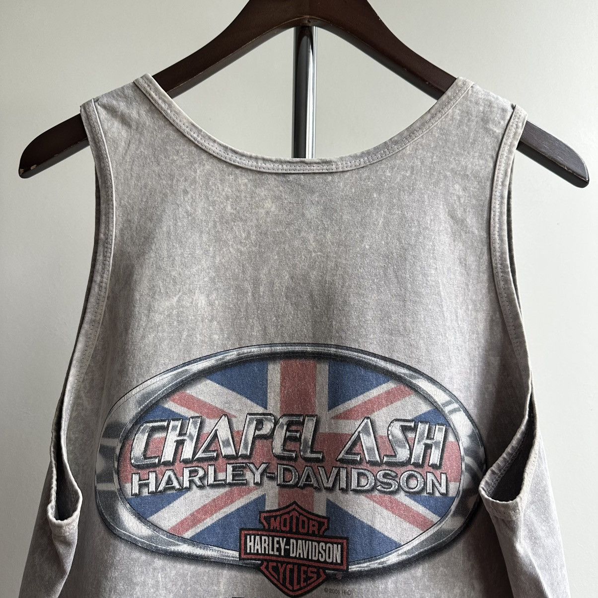 Harley Davidson × Vintage VINTAGE 2000s HARLEY DAVIDSON MOTORCYCLES TANK TOP Size US L / EU 52-54 / 3 - 4 Thumbnail