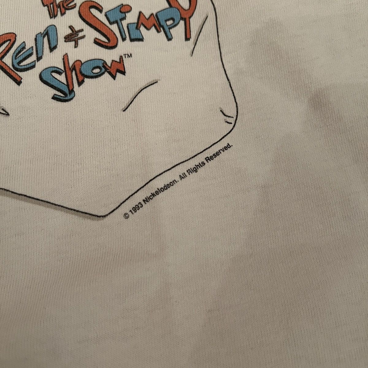 Nickelodeon × Vintage Vintage The Ren & Stimpy Show 1993 Size US L / EU 52-54 / 3 - 3 Thumbnail