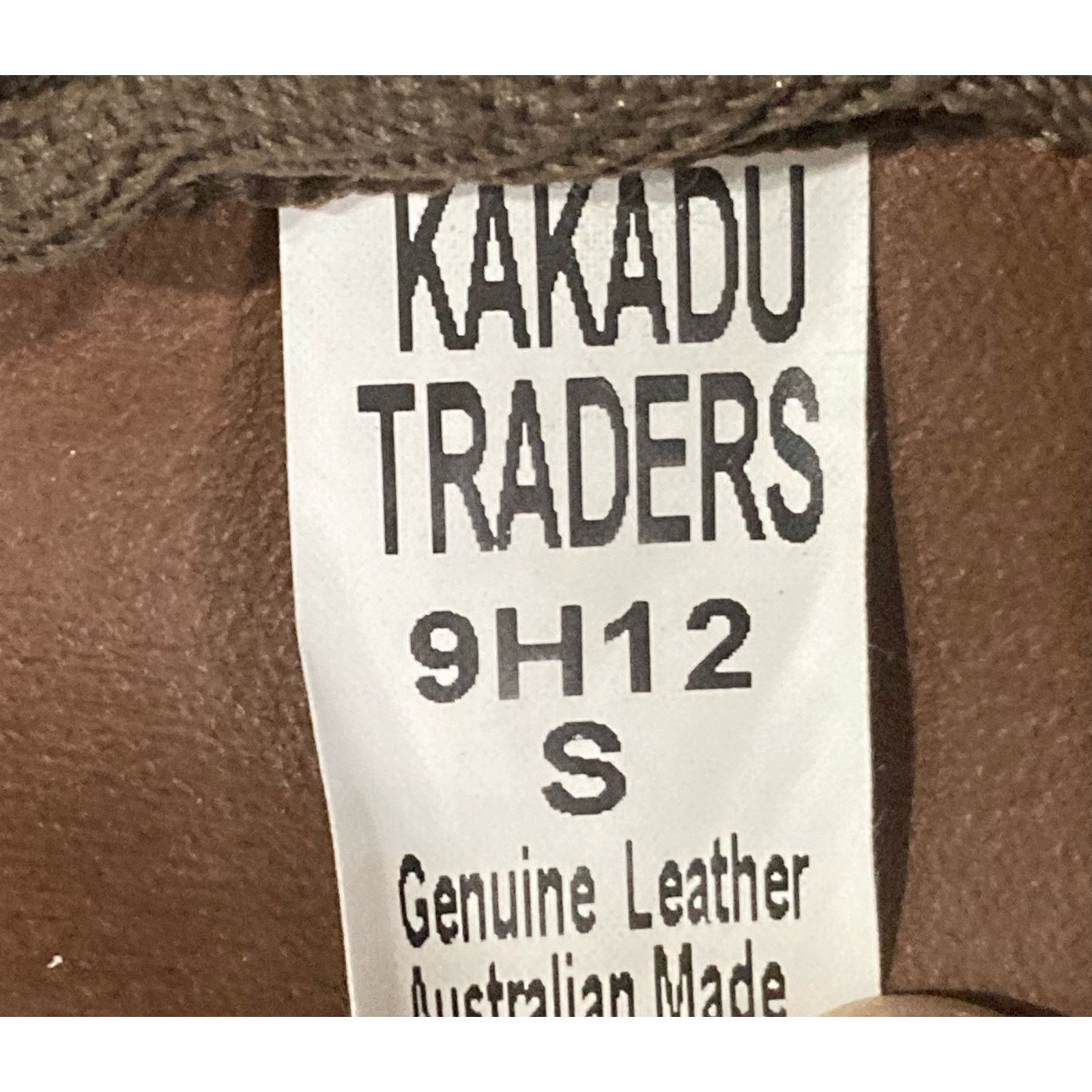 Other Kakadu Traders Unisex Brown Suede Leather Western Hat S Size ONE SIZE - 3 Thumbnail