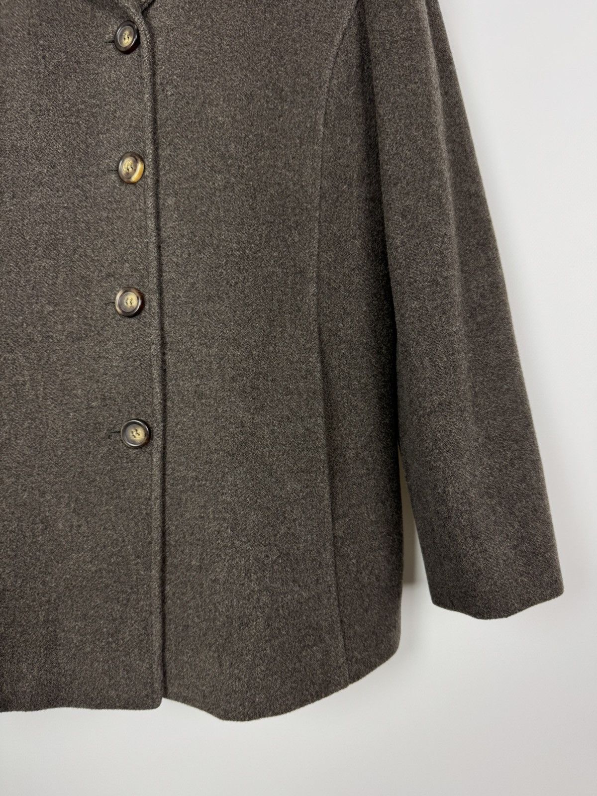 Armani Vintage Armani Jeans Wool Women’s Coat Jacket Size M / US 6-8 / IT 42-44 - 6 Thumbnail