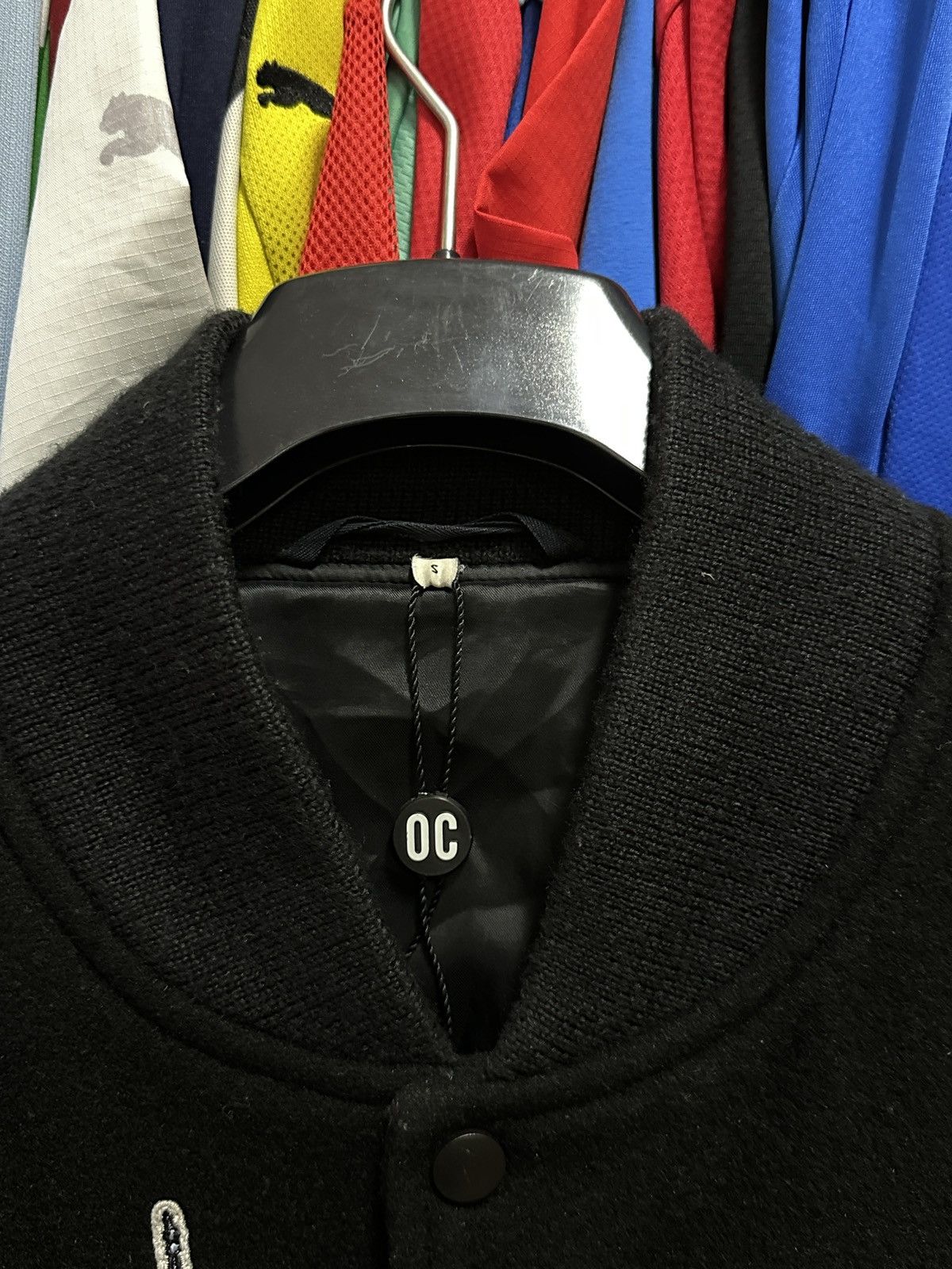 Opening Ceremony Opening Ceremony Black Varsity Jacket Multi Patch Women’s Size S / US 4 / IT 40 - 6 Thumbnail