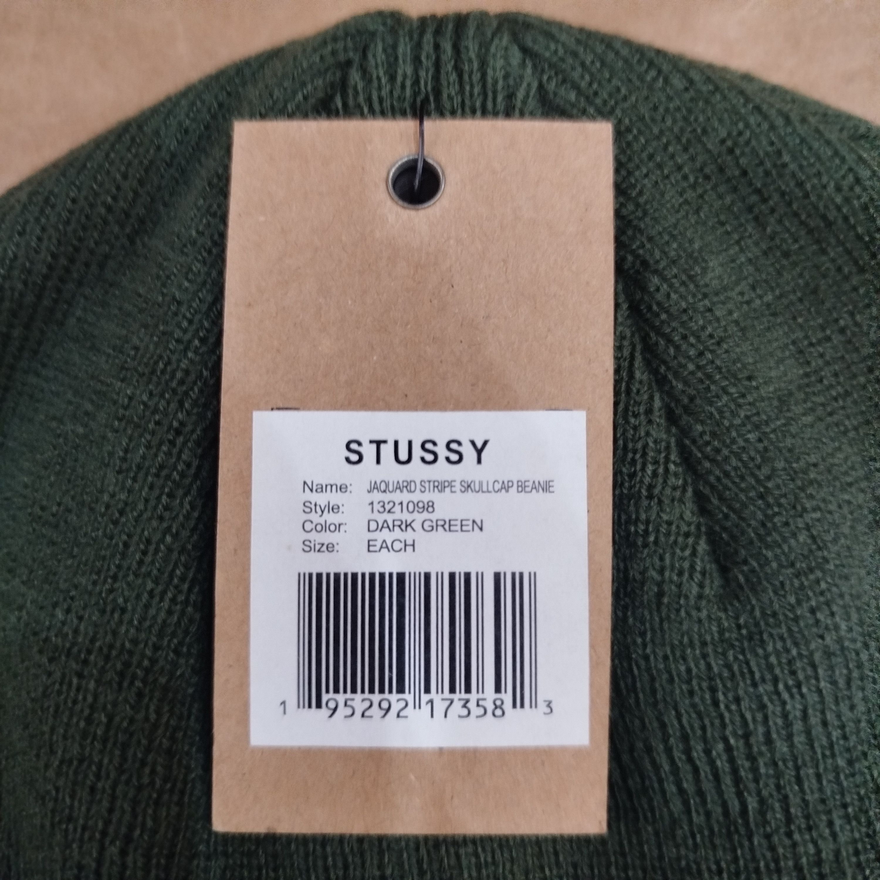 Stussy STUSSY JACQUARD STRIPE SKULLCAP BEANIE Size ONE SIZE - 3 Thumbnail