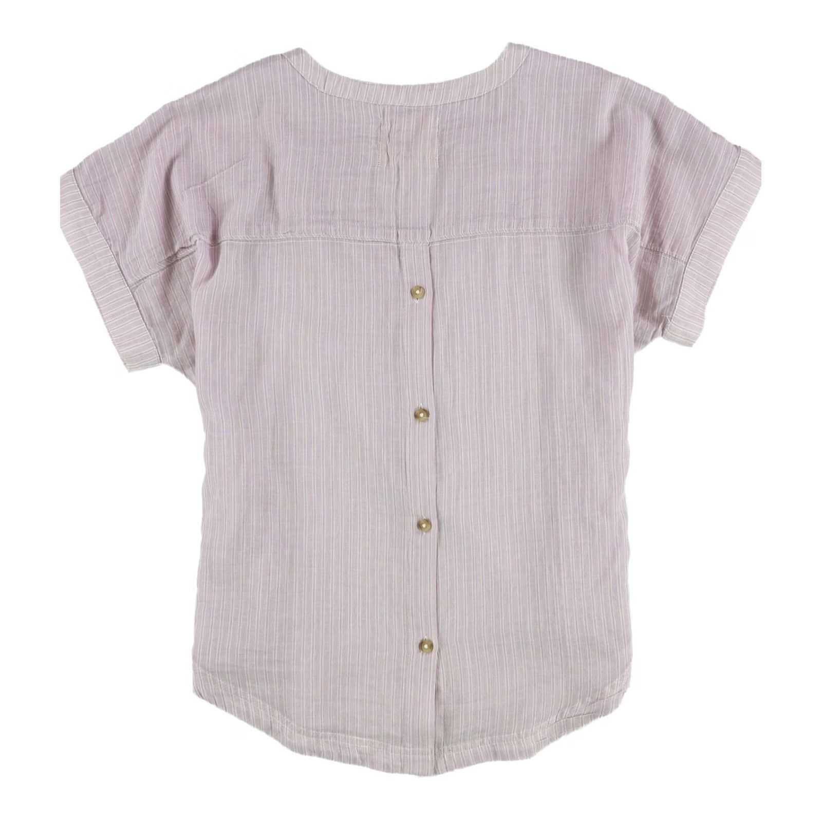 Lucky Brand Lucky Brand Womens Camp Popover Knit Blouse 2XL medpurple Size XXL / US 16-18 / IT 52-54 - 2 Thumbnail