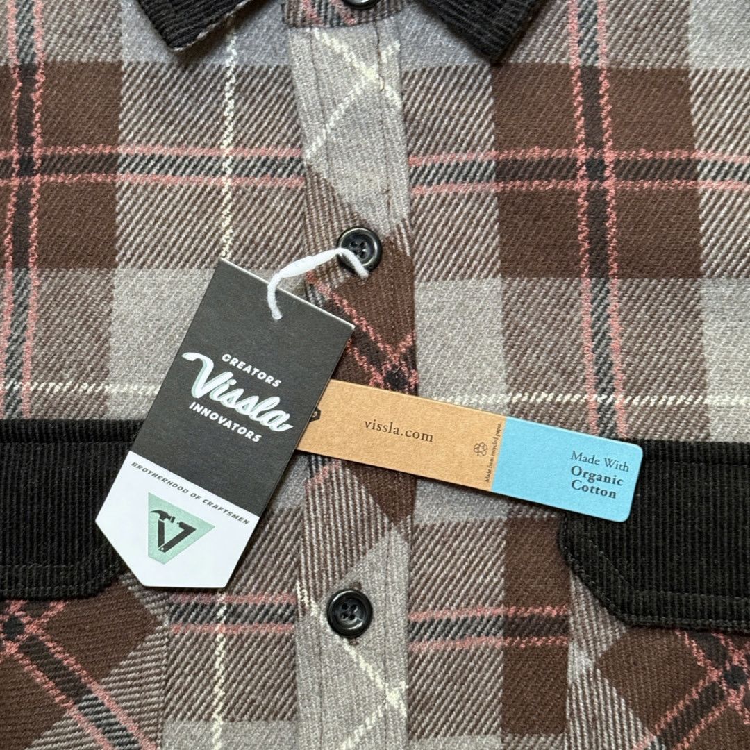 Vissla Vissla Creators Jack Eco Flannel Java Mens Medium Size US M / EU 48-50 / 2 - 5 Thumbnail