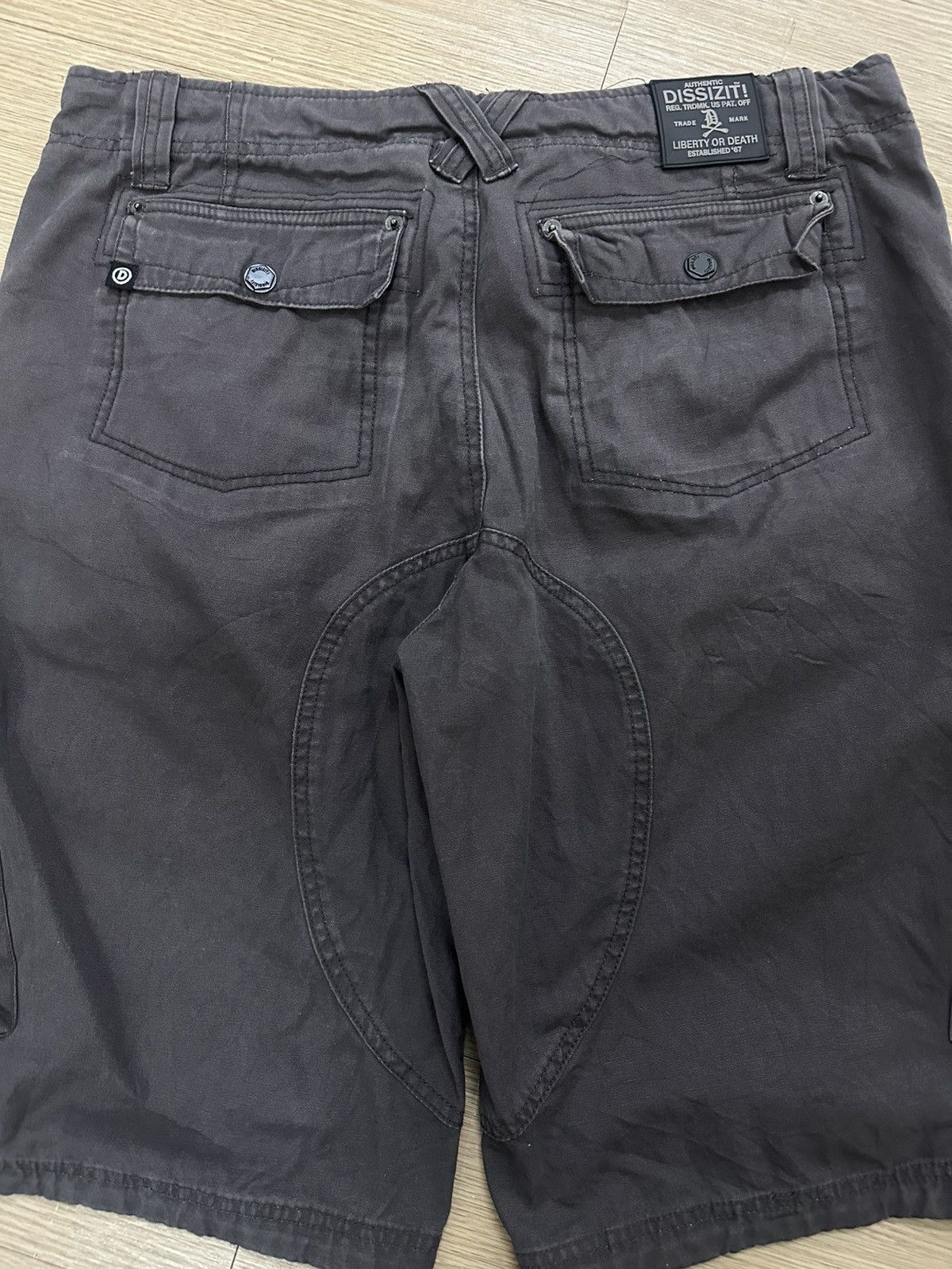 Beauty Beast × Dissizit × Seditionaries Rare And Beautiful Dissizit Tactical Bondage Cargo Shorts Size US 34 / EU 50 - 13 Thumbnail