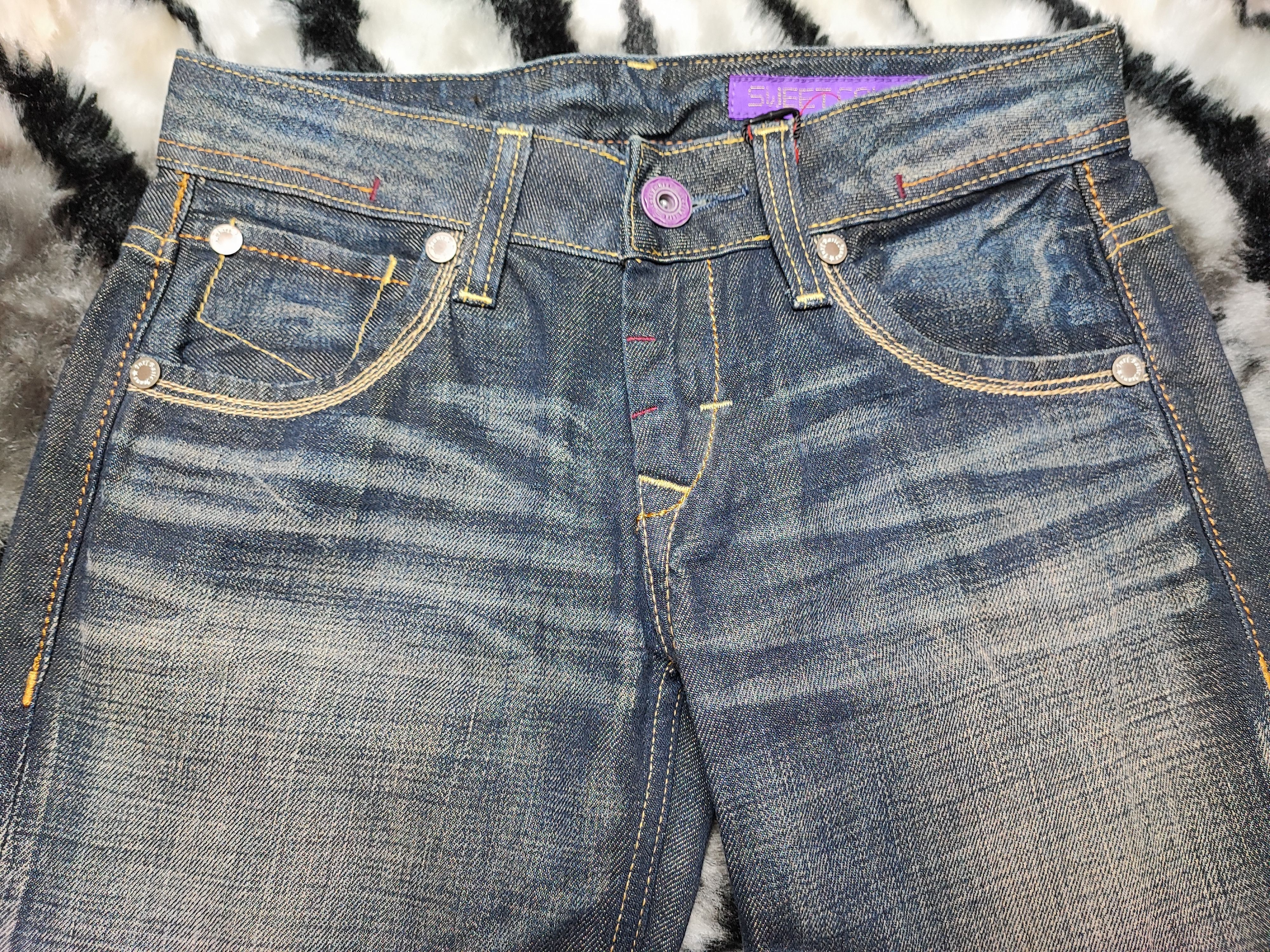 If Six Was Nine × Japanese Brand × Le Grande Bleu (L.G.B.) Flare Bootcut Sweet Camel Rusty Dungarees Deadstock Size US 28 / EU 44 - 3 Thumbnail