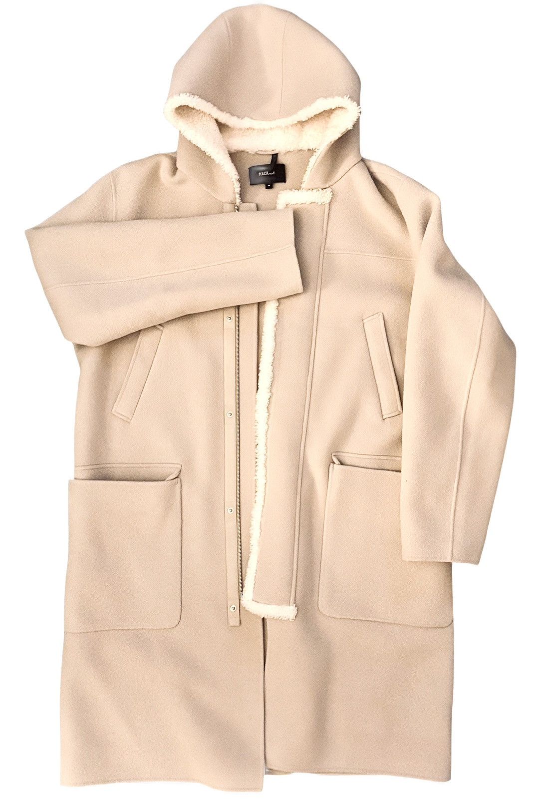 Mackage Mackage Men’s Abraham Wool / Shearling Coat- Beautiful Size US XL / EU 56 / 4 - 1 Thumbnail