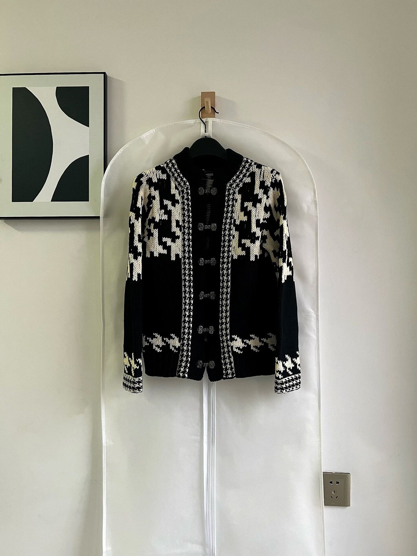 Yohji Yamamoto Yohji Yamamoto Wool Knit Cardigan Size L / US 10 / IT 46 - 1 Thumbnail