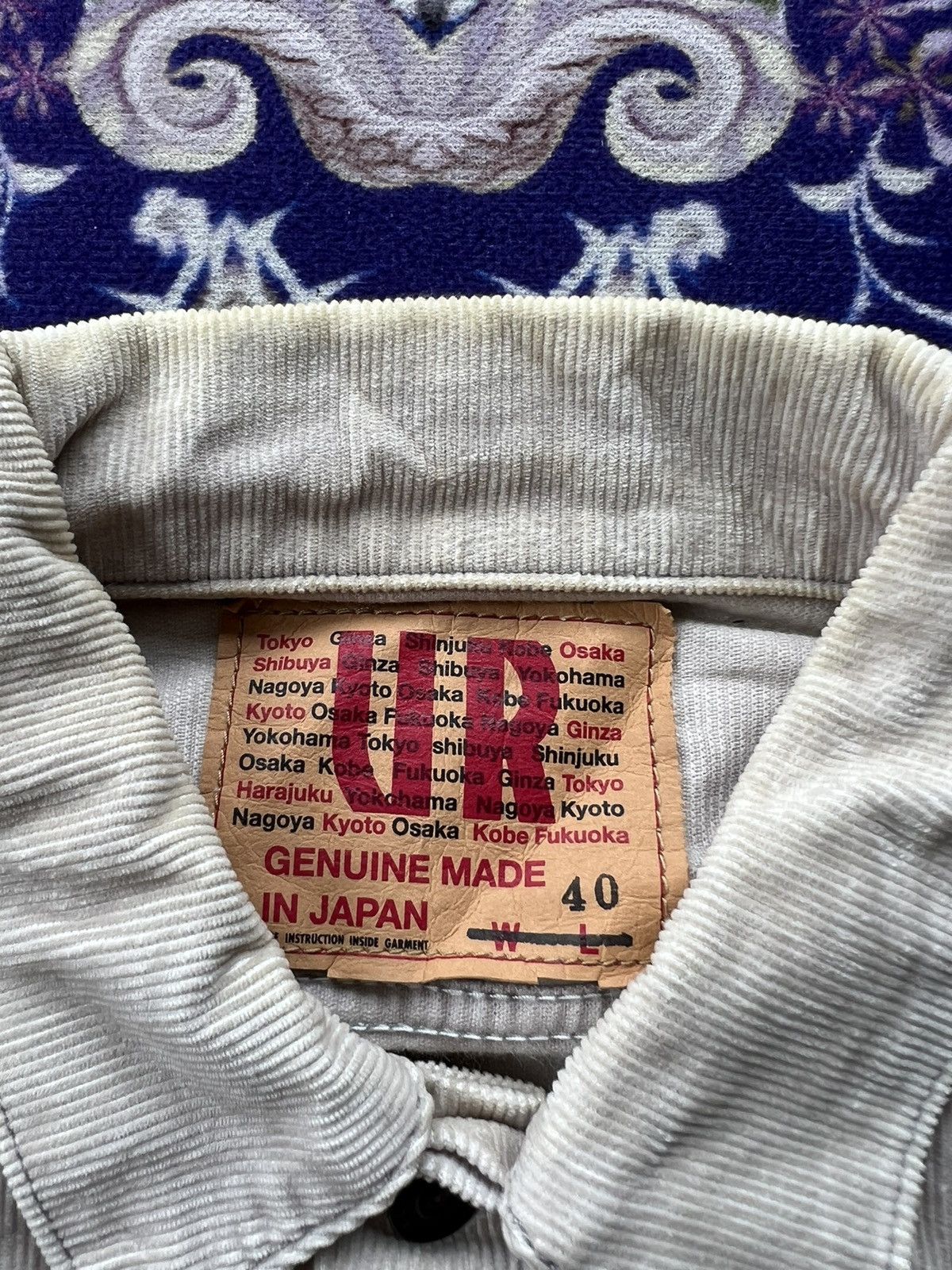Japanese Brand (S) Urban Research Japanese Brand Corduroi Trucker Jacket Size US S / EU 44-46 / 1 - 4 Thumbnail
