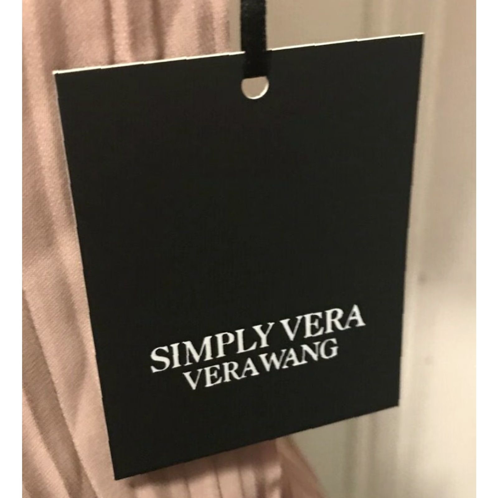 Vintage VINTAGE Simply Vera by Vera Wang Pleated Cap Sleeve 3/4 Button Front Mauve Women's Top XS NWT Size XS / US 0-2 / IT 36-38 - 5 Thumbnail