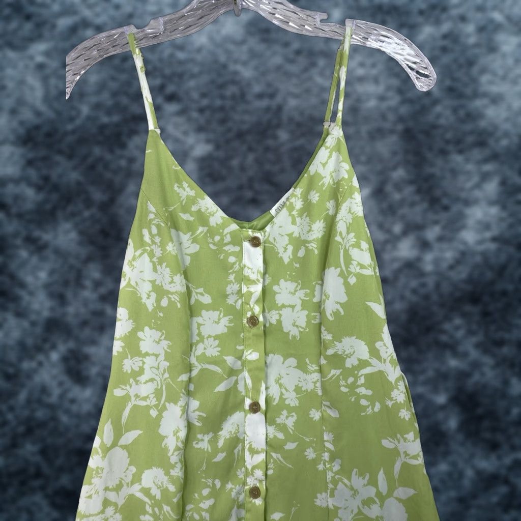 sienna sky green floral dress Women's Pine Green Anarkali Kurta With Dupatta Green / M main image 1