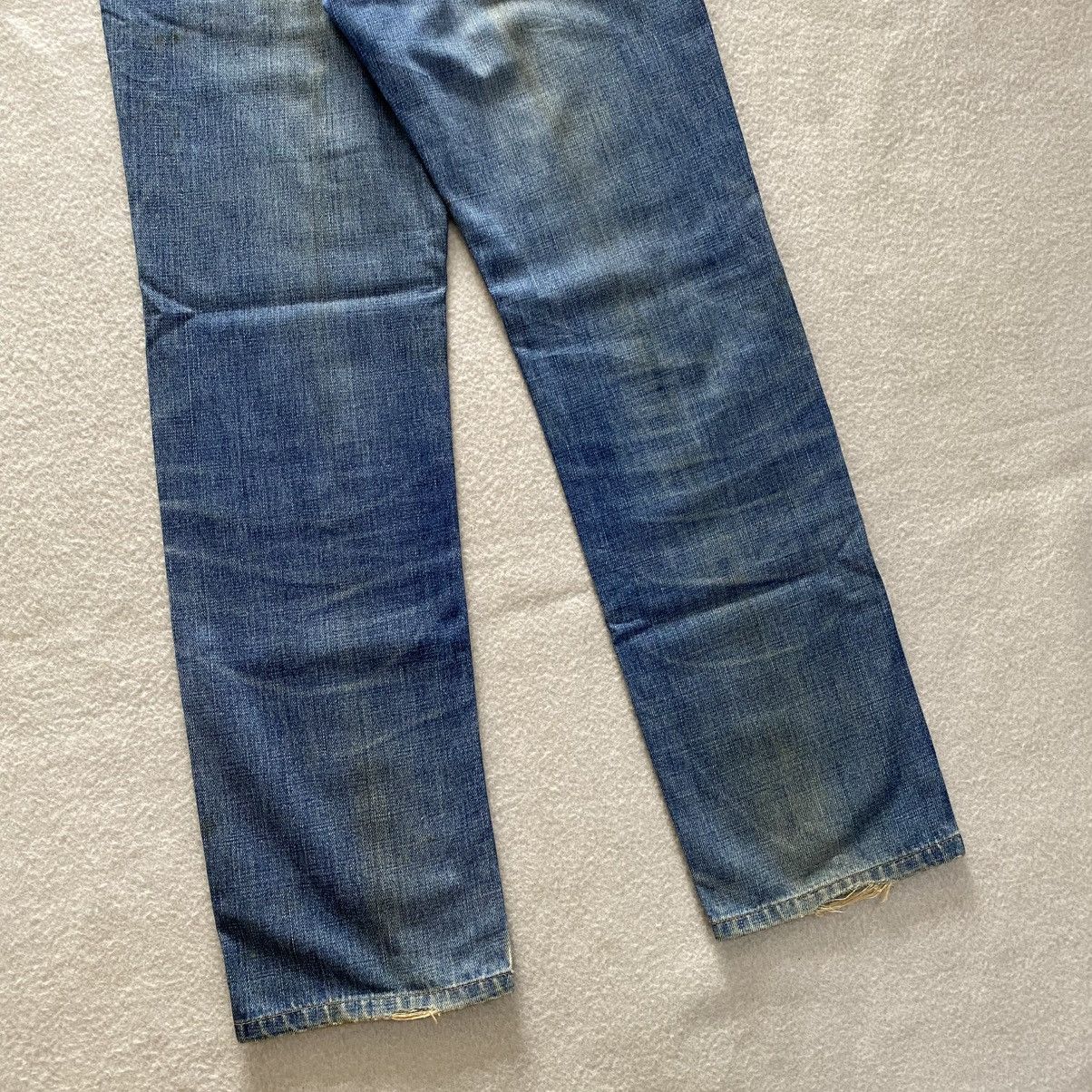 Edwin Vintage Edwin Distressed Dirty Jeans w29 Size US 29 - 7 Thumbnail