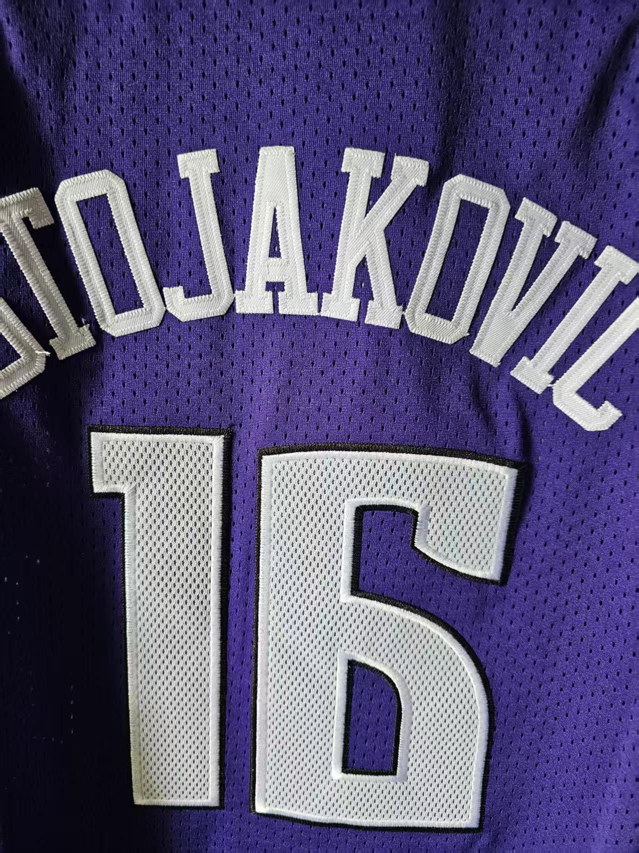 NBA Peja Stojaković Jersey Sacramento Kings 16 Double Stitched Size US XXL / EU 58 / 5 - 4 Thumbnail