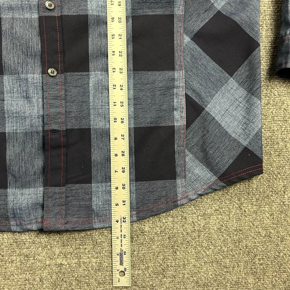 The Territory Ahead Territory Ahead Shirt Mens XL Check Button Up Double Pockets Size US XL / EU 56 / 4 - 5 Thumbnail