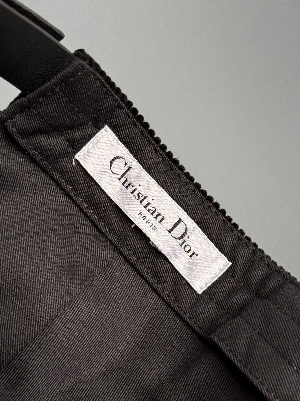 Dior Dior D-Player Cap Corduroy Black Size ONE SIZE - 14 Thumbnail