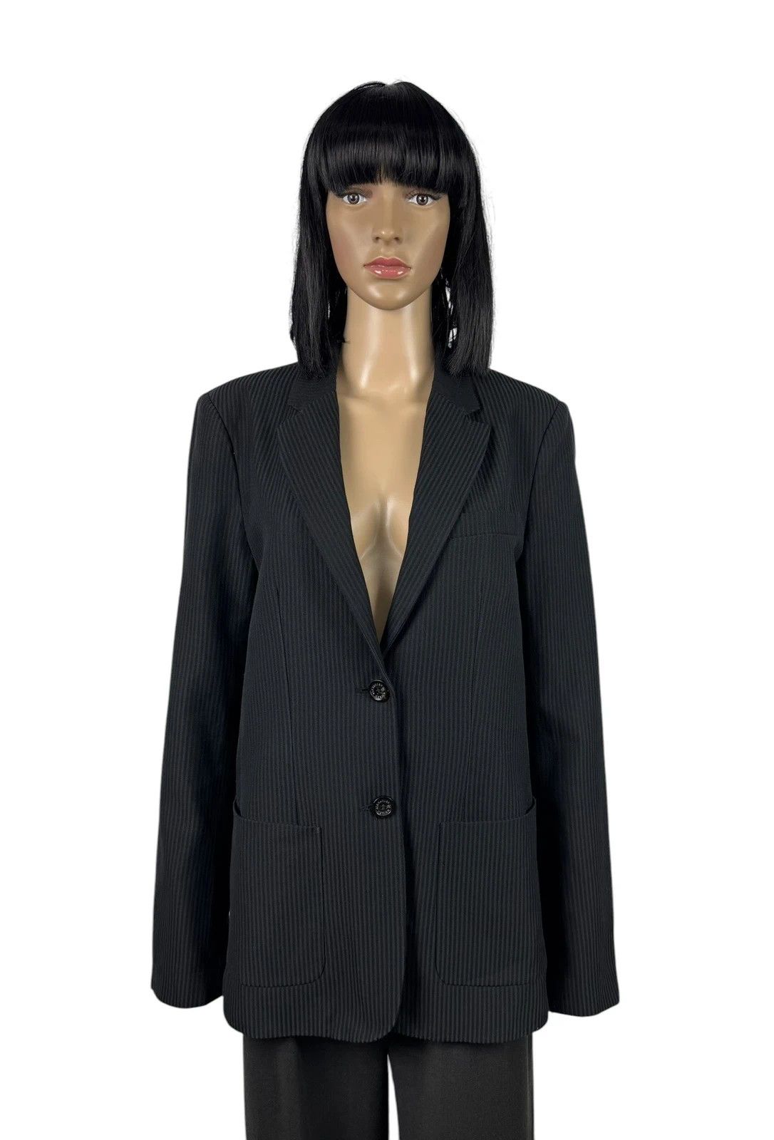 Alexander McQueen Alexander Mcqueen Vintage Striped Blazer Wool Cotton size 46 Size L / US 10 / IT 46 - 1 Thumbnail