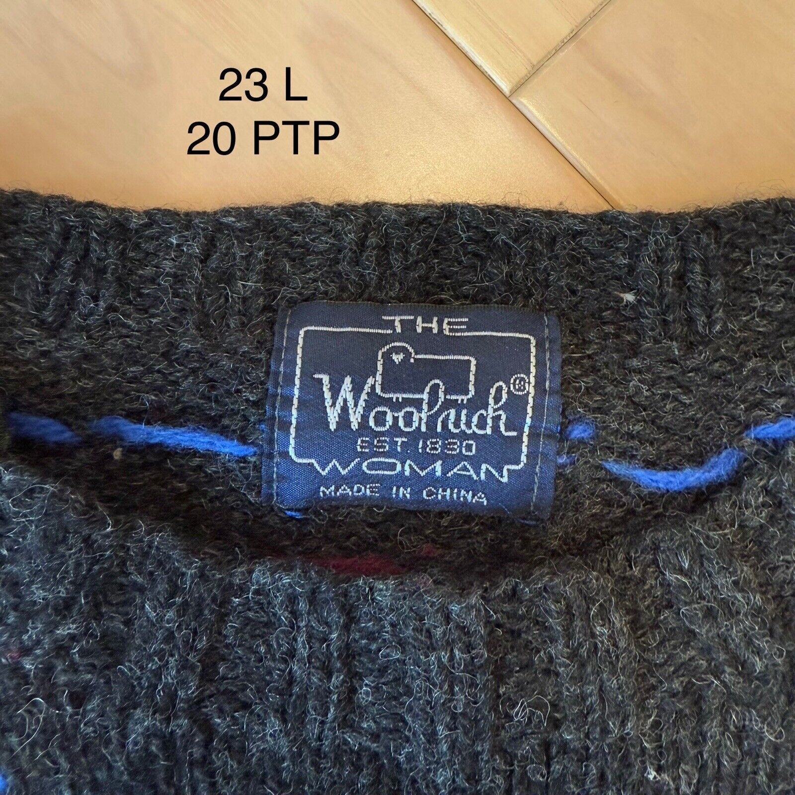 Vintage × Woolrich Woolen Mills Vintage Woolrich Duck Sweater Women's L Wool Pullover Size L / US 10 / IT 46 - 7 Thumbnail