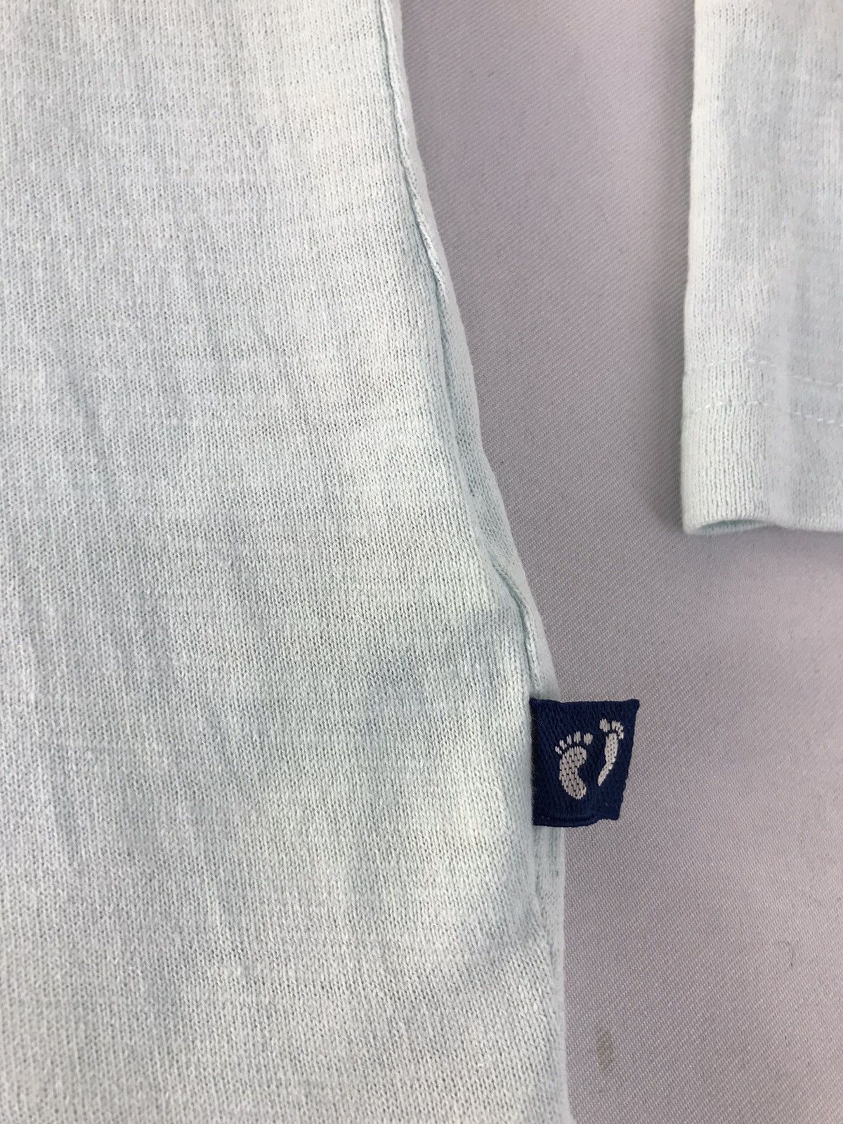 Hang Ten × Japanese Brand Vintage Hang Ten Half Button Design Striped Long Sleeve Size US M / EU 48-50 / 2 - 5 Thumbnail