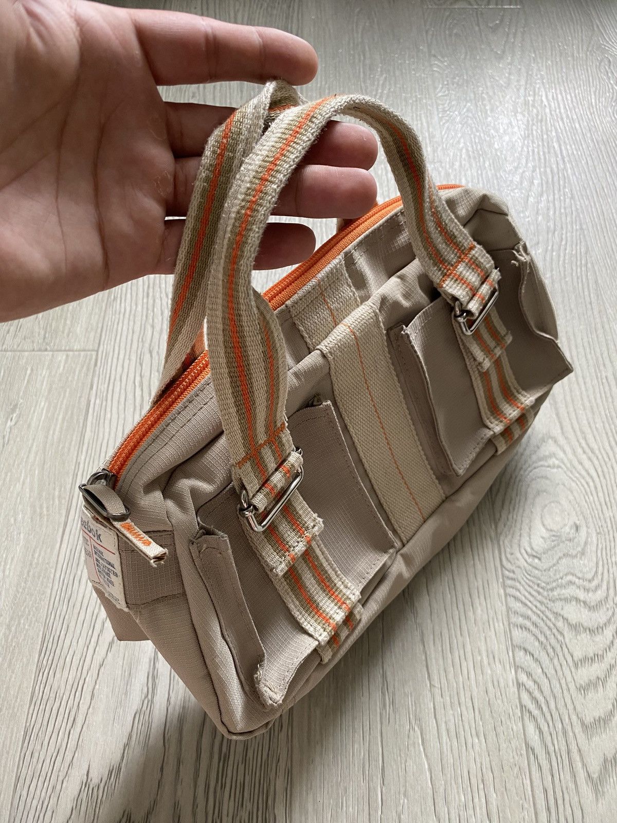 Reebok Vintage Reebok y2k Nylon Cargo Sporty Bag MM6 Replica style Size ONE SIZE - 1 Thumbnail