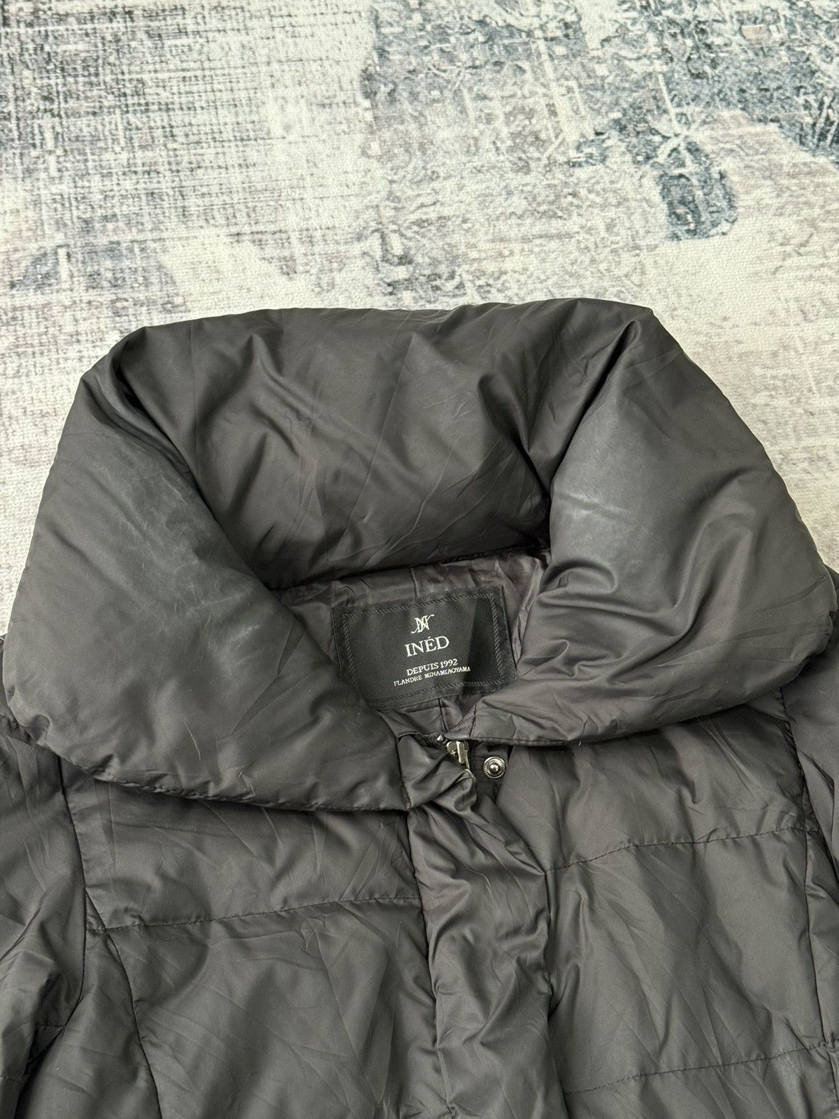 Japanese Brand Vintage Yohji Yamamoto Black Puffer Jacket Size US M / EU 48-50 / 2 - 5 Thumbnail