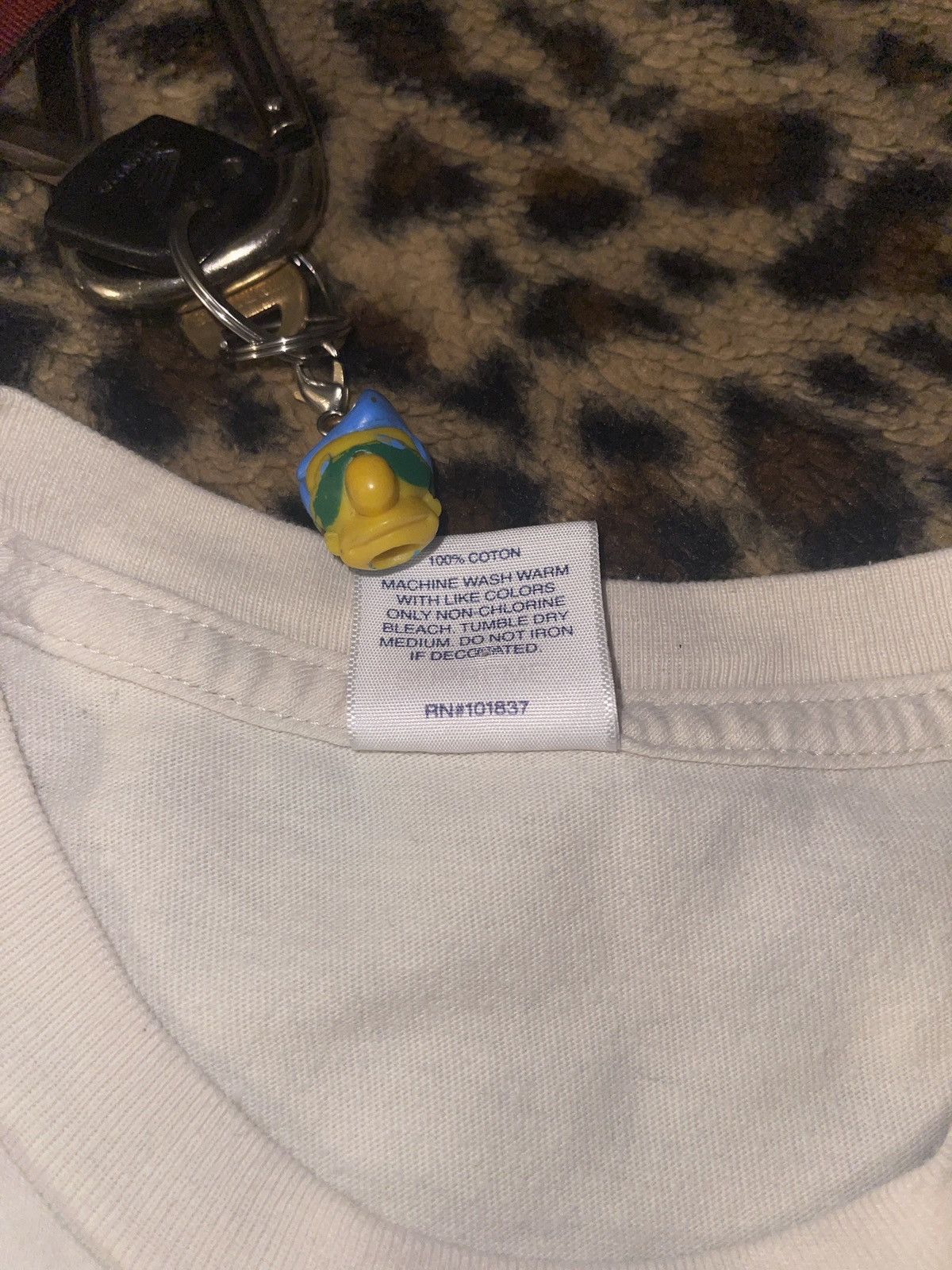 Supreme Supreme Tee Natural Loved by the children cross Size US L / EU 52-54 / 3 - 5 Thumbnail
