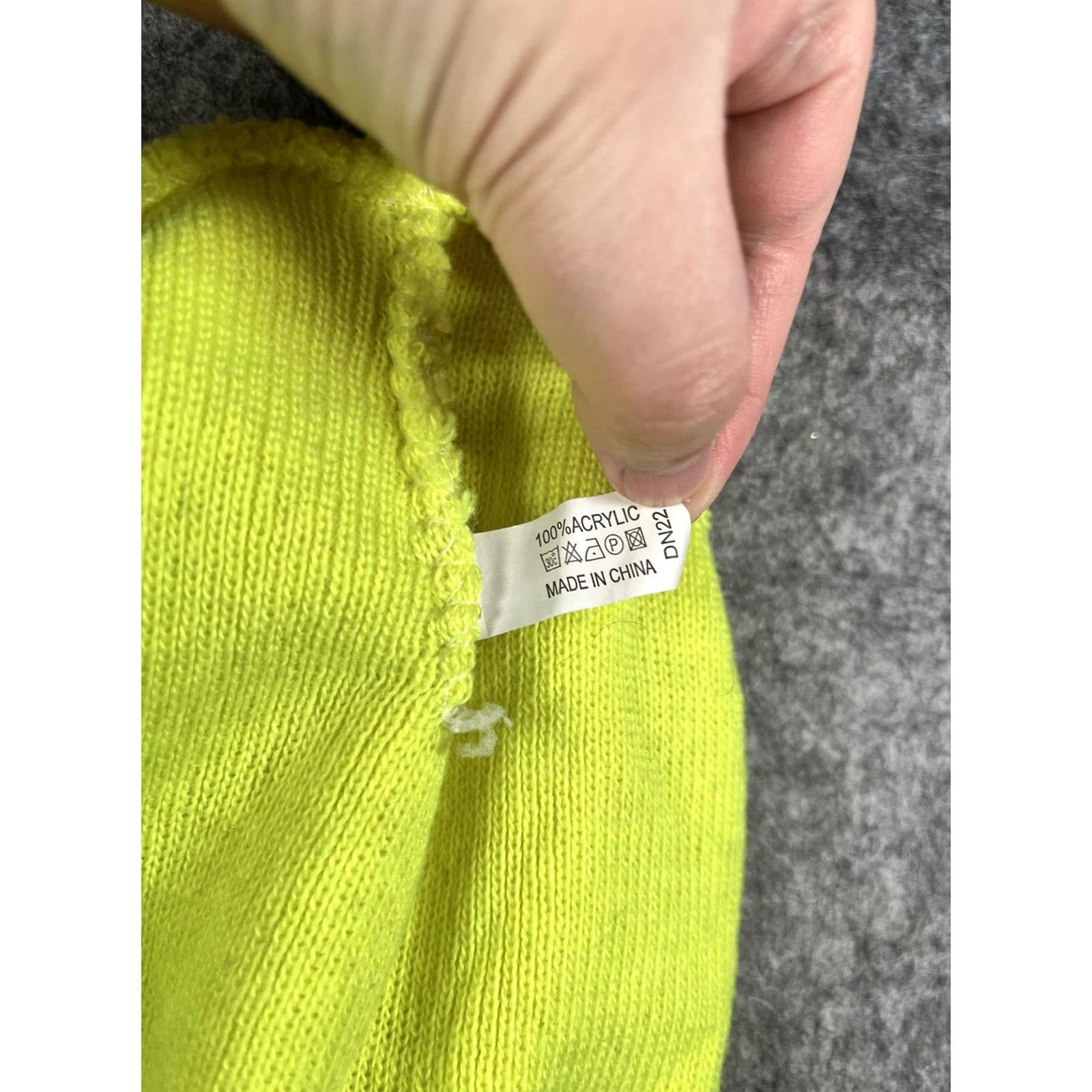 Vintage Knit Beanie Mens One Size Yellow Solid Soft Stretch Winter Warm Casual Hat Size ONE SIZE - 6 Thumbnail