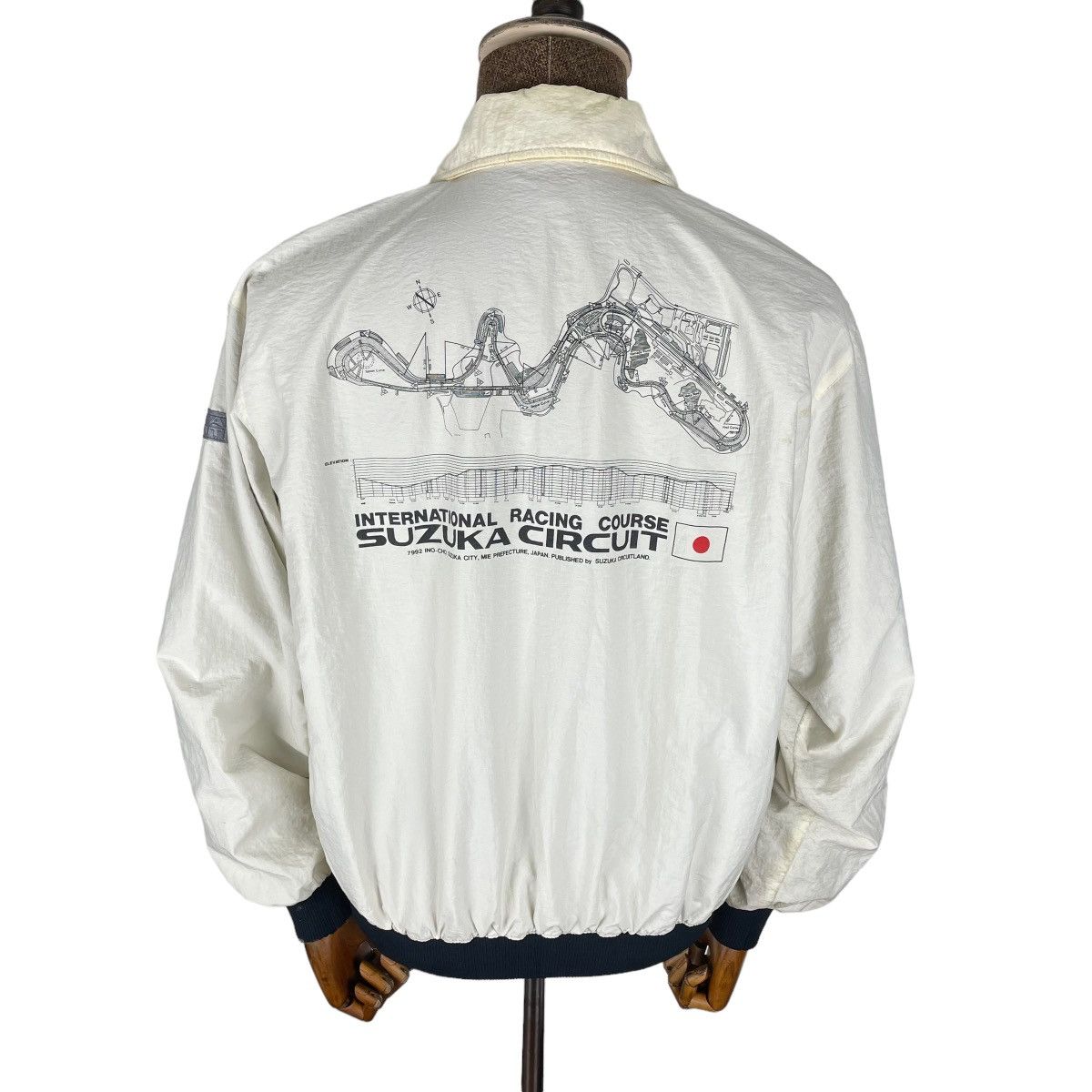 Japanese Brand 🔥90s SUZUKA CIRCUIT INTERNATIONAL RACING BOMBER JACKET Size US L / EU 52-54 / 3 - 3 Thumbnail