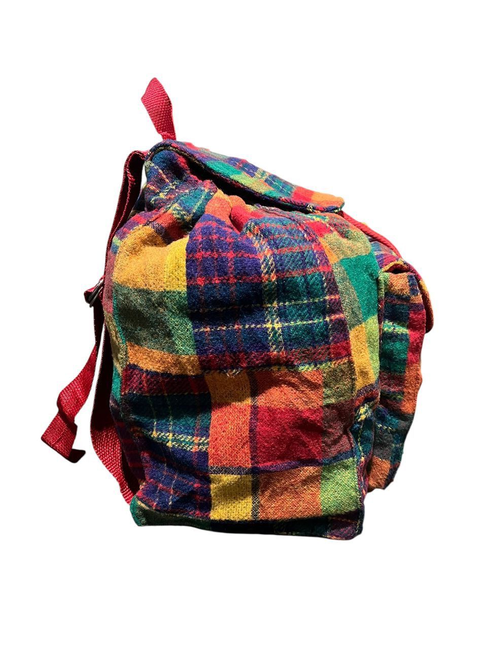 Guess Authentic Vintage Guess Wool Backpack Size ONE SIZE - 3 Thumbnail