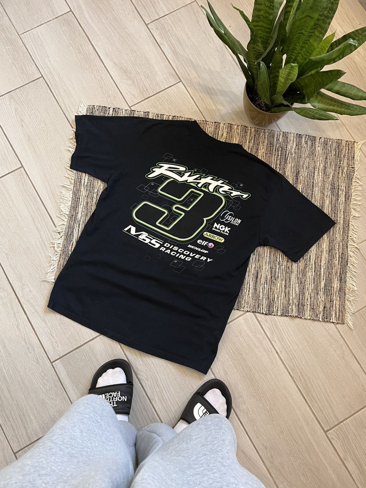 Vintage Vintage Kawasaki Moto Tshirt Y2K racing tee minimalistic Size US L / EU 52-54 / 3 - 2 Thumbnail