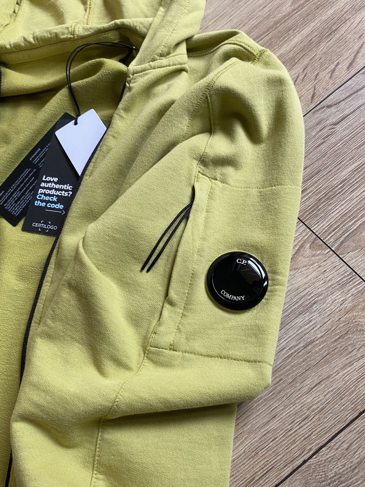 C.P. Company C.p. Company zip hoodie light fleece sweatshirt Size US L / EU 52-54 / 3 - 3 Thumbnail